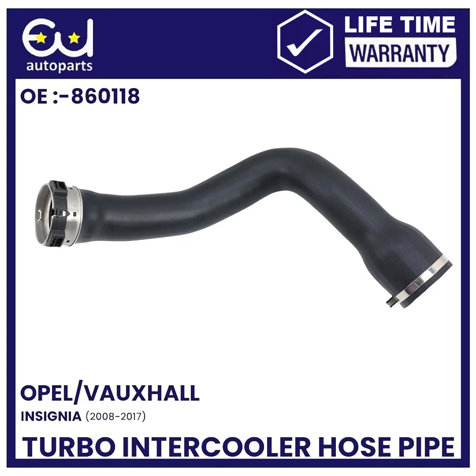 FOR VAUXHALL INSIGNIA 2.0 CDTI TURBO INTERCOOLER HOSE PIPE 23163578 22990025 NEW