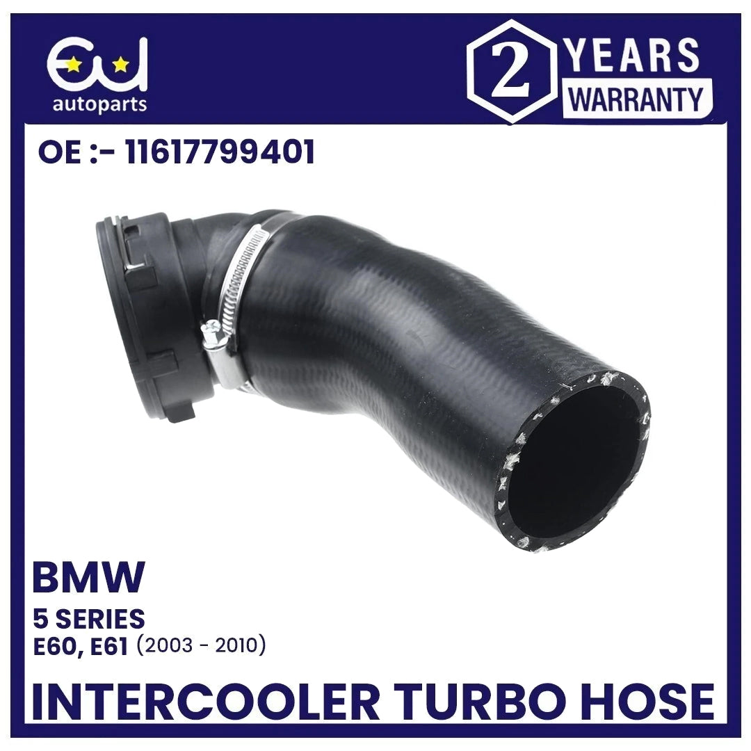 TURBO INTERCOOLER HOSE PIPE TOP SIDE FOR BMW E60 E61 525D 530D 535D 2003-2010