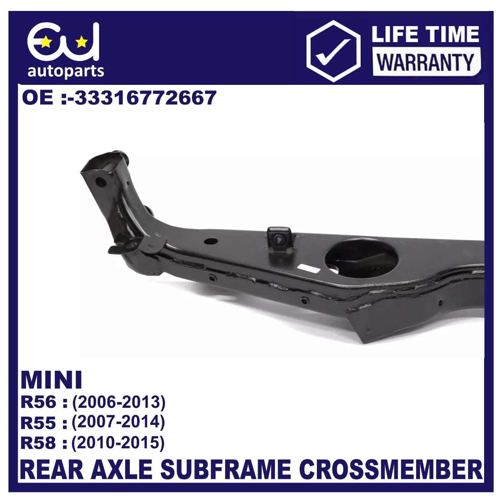 REAR AXLE SUBFRAME CROSSMEMBER FOR BMW MINI, MINI CLUBMAN, MINI CLUBVAN 06-15