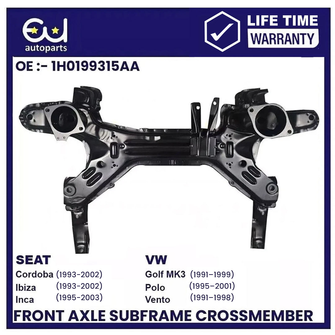 FRONT SUBFRAME CROSSMEMBER ENGINE CARRIER SUPPORT FOR VW GOLF MK3 POLO VENTO