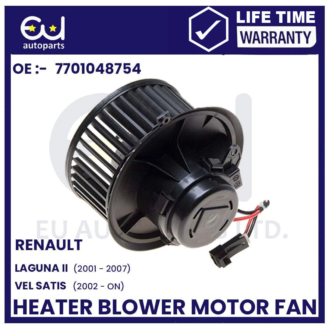 HEATER BLOWER FAN MOTOR FOR RENAULT LAGUNA MK2 01-07 VEL SATIS 02-23 OEM QUALITY
