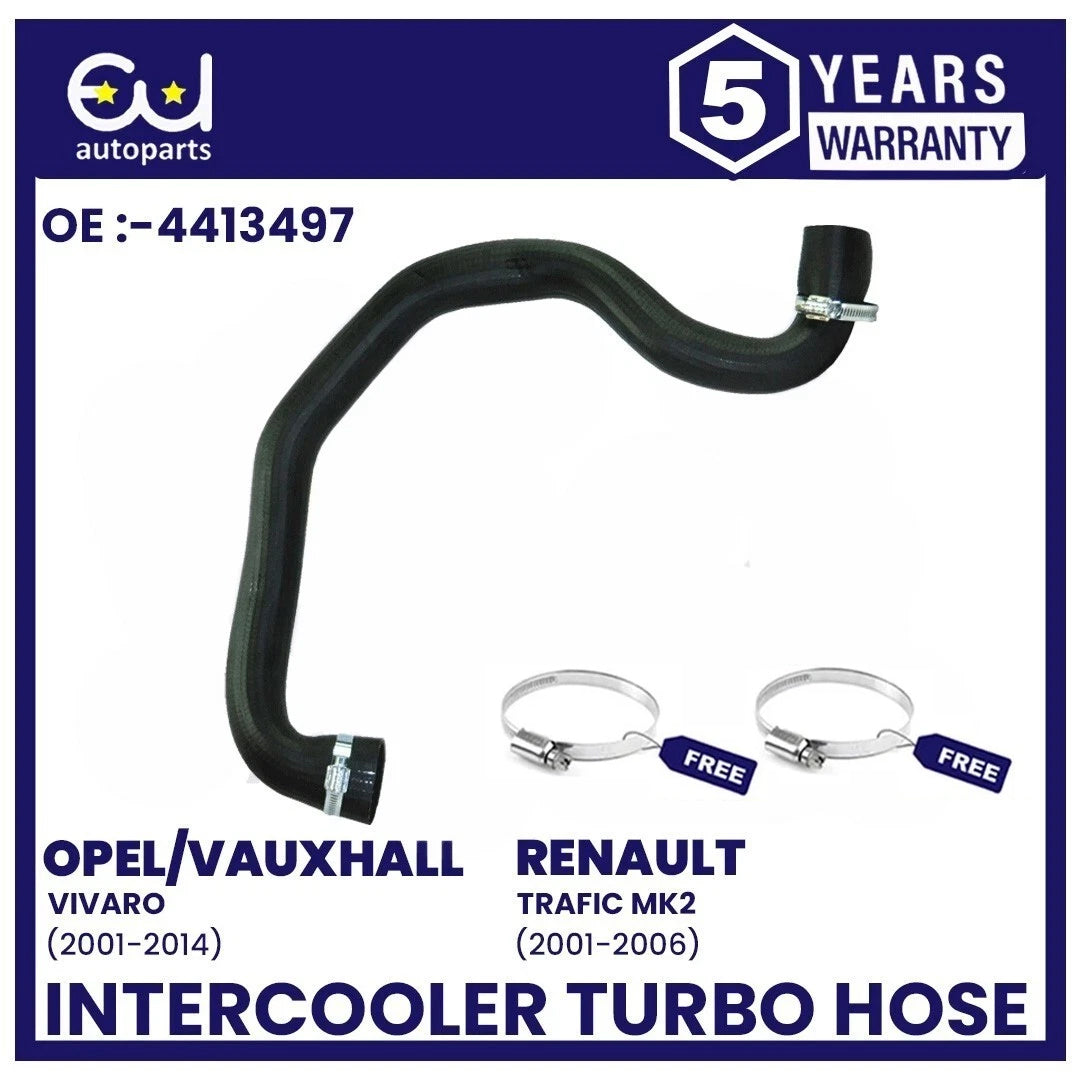 INTERCOOLER TURBO HOSE PIPE FOR RENAULT TRAFIC VIVARO PRIMASTAR 1.9 DCI 4413497
