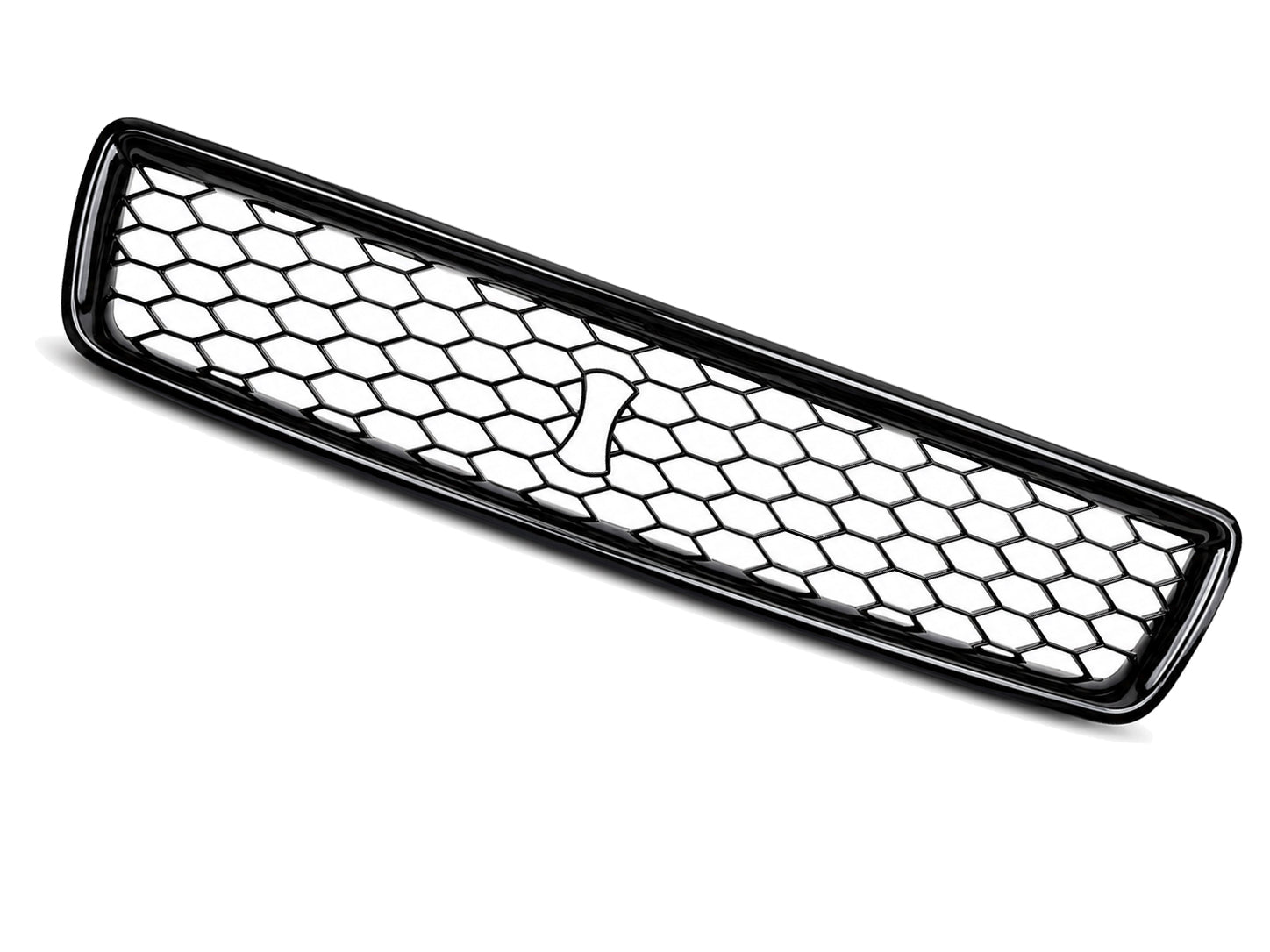 FRONT GRILL GRILLE BADGEHOLDER HONEYCOMB FOR AUDI A4 S4 B5 BLACK RS4 STYLE 94-01