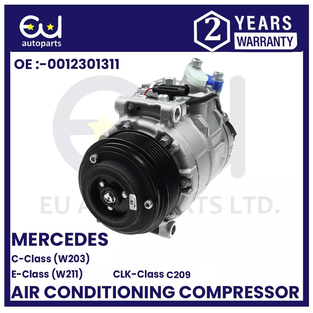 AIR CON AC COMPRESSOR PUMP FOR MERCEDES C E S CLASS W203 W211 CLK SPRINTER 3-T