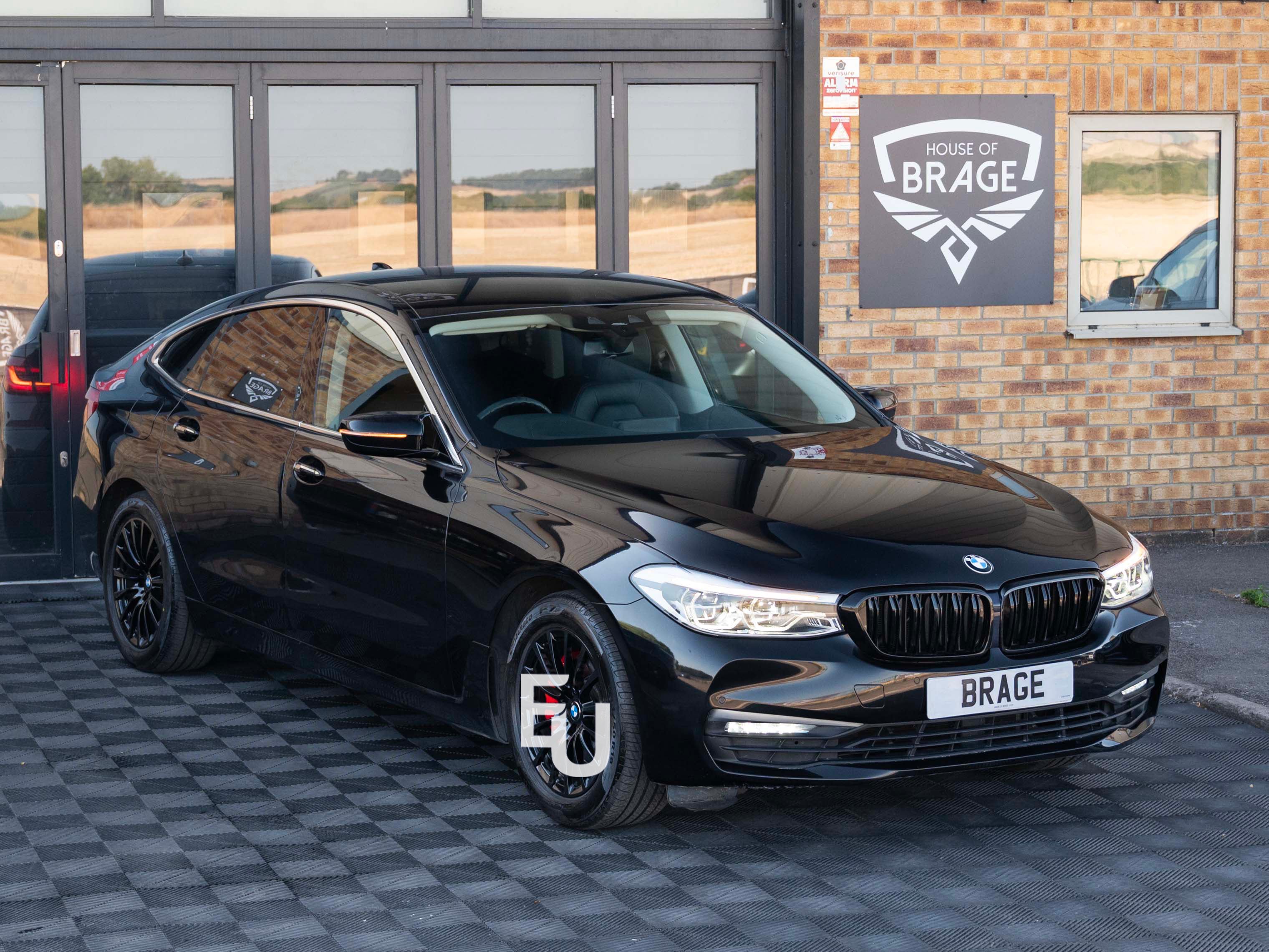 FOR BMW 6 SERIES G32 GRAN TURISMO KIDNEY GRILL GRILLE GLOSS BLACK M STYLE 17-23
