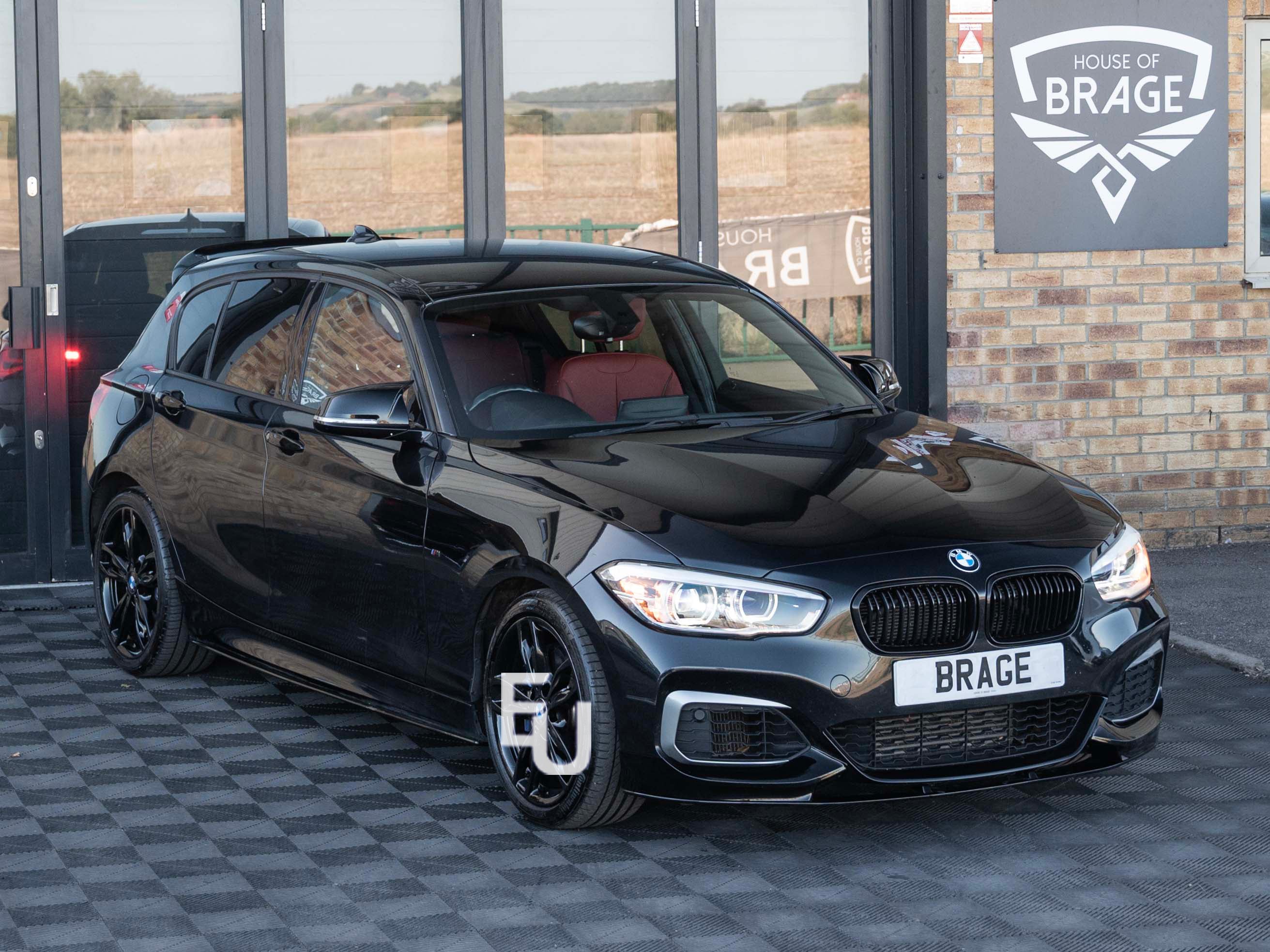 FOR BMW 1 SERIES F20 F21 FRONT SPLITTER REAR DIFFUSER BODY KIT GLOSS BLACK 15-18
