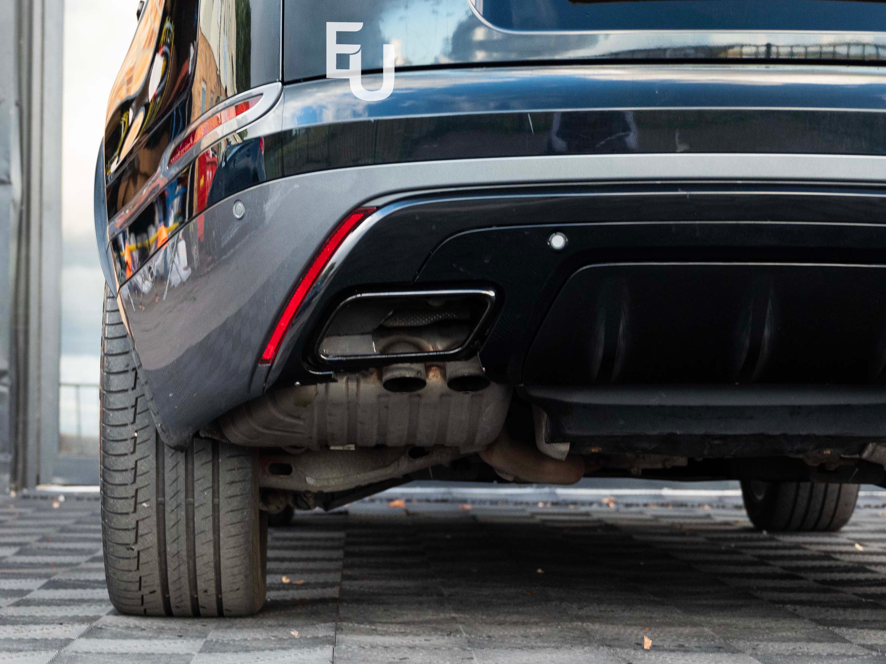 FOR RANGE ROVER VELAR L560 17+ REAR BUMPER DIFFUSER DYNAMIC LOOK BODYKIT TRIM