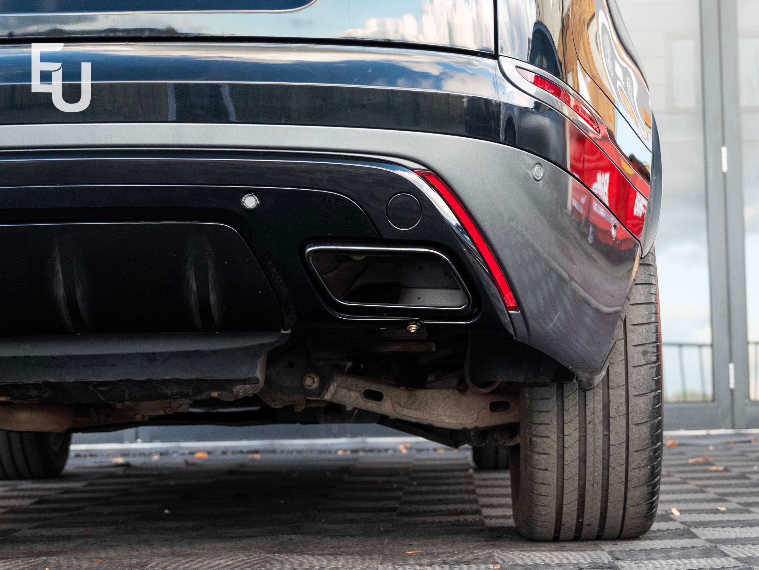FOR RANGE ROVER VELAR L560 17+ REAR BUMPER DIFFUSER DYNAMIC LOOK BODYKIT TRIM