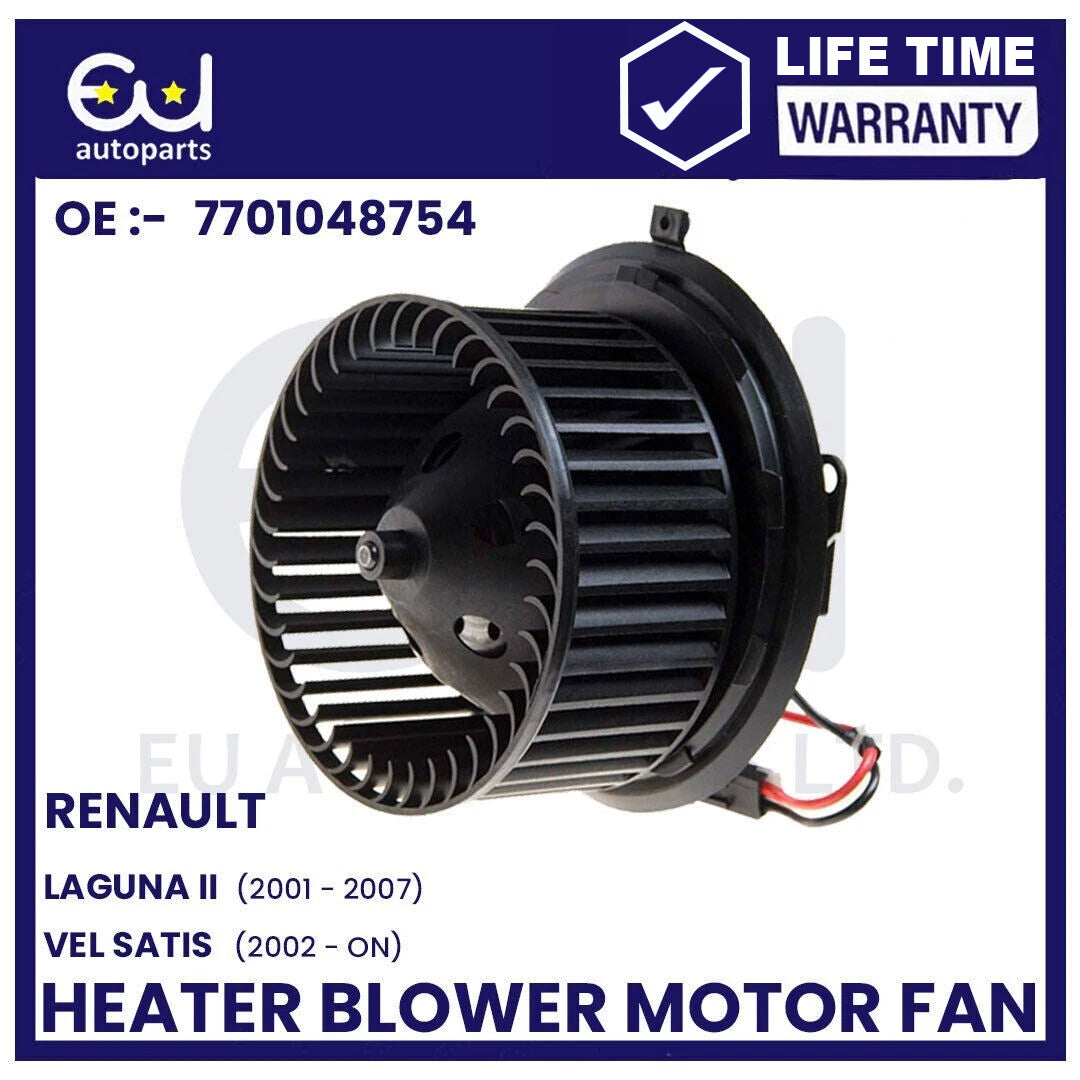 HEATER BLOWER FAN MOTOR FOR RENAULT LAGUNA MK2 01-07 VEL SATIS 02-23 OEM QUALITY