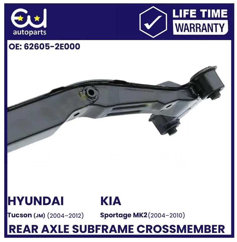 REAR AXLE SUBFRAME CROSSMEMBER FOR HYUNDAI TUCSON 04-12 ONLY 2WD (rubber mounts)