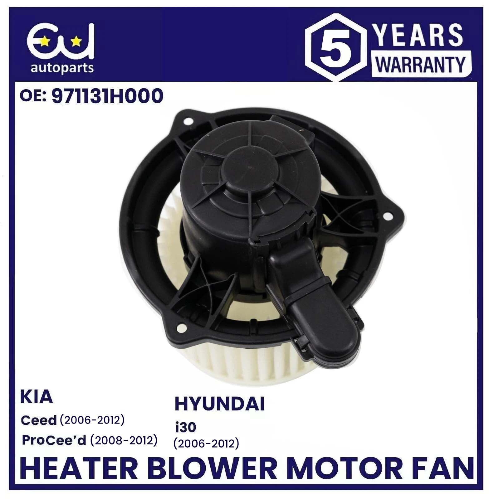 FOR KIA CEED MK1 HYUNDAI I30 MK1 AIR CON HEATER BLOWER FAN MOTOR 2006-2012