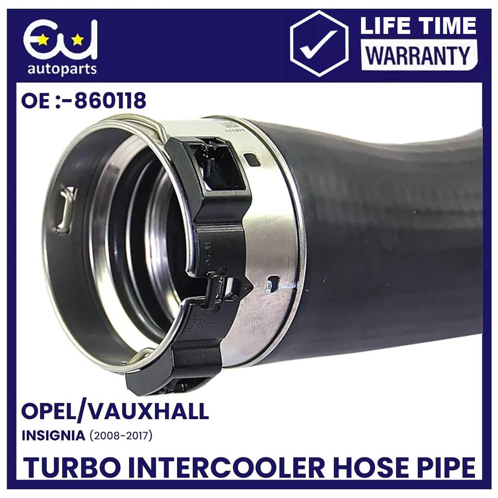 FOR VAUXHALL INSIGNIA 2.0 CDTI TURBO INTERCOOLER HOSE PIPE 23163578 22990025 NEW