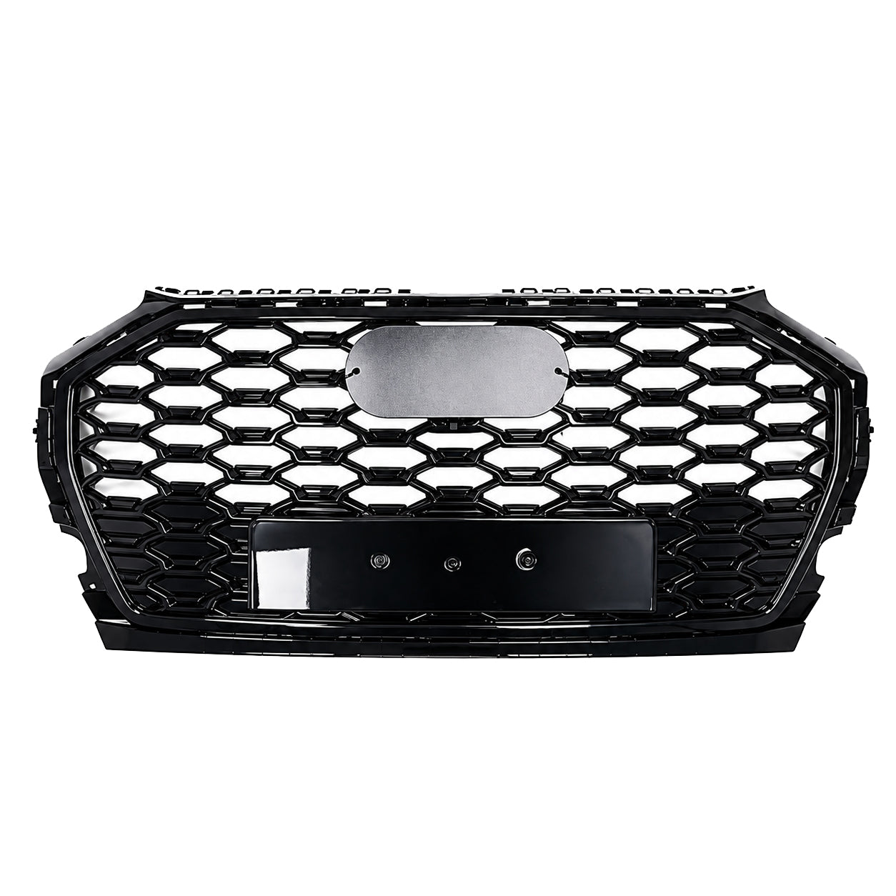 RSQ5 STYLE FRONT HONEYCOMB GRILLE BLACK FOR AUDI Q5 FY 2021-2024 FACELIFT