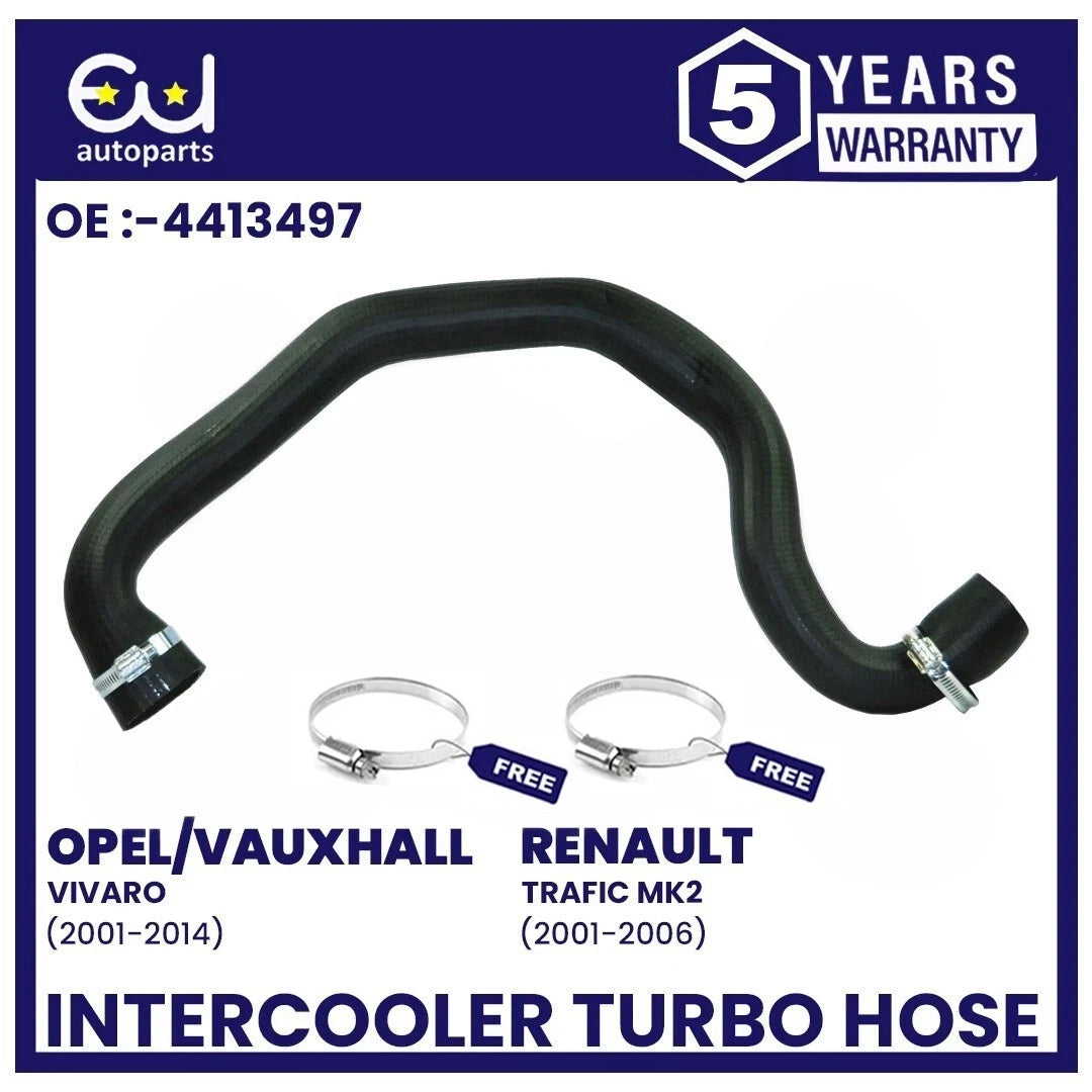 INTERCOOLER TURBO HOSE PIPE FOR RENAULT TRAFIC VIVARO PRIMASTAR 1.9 DCI 4413497