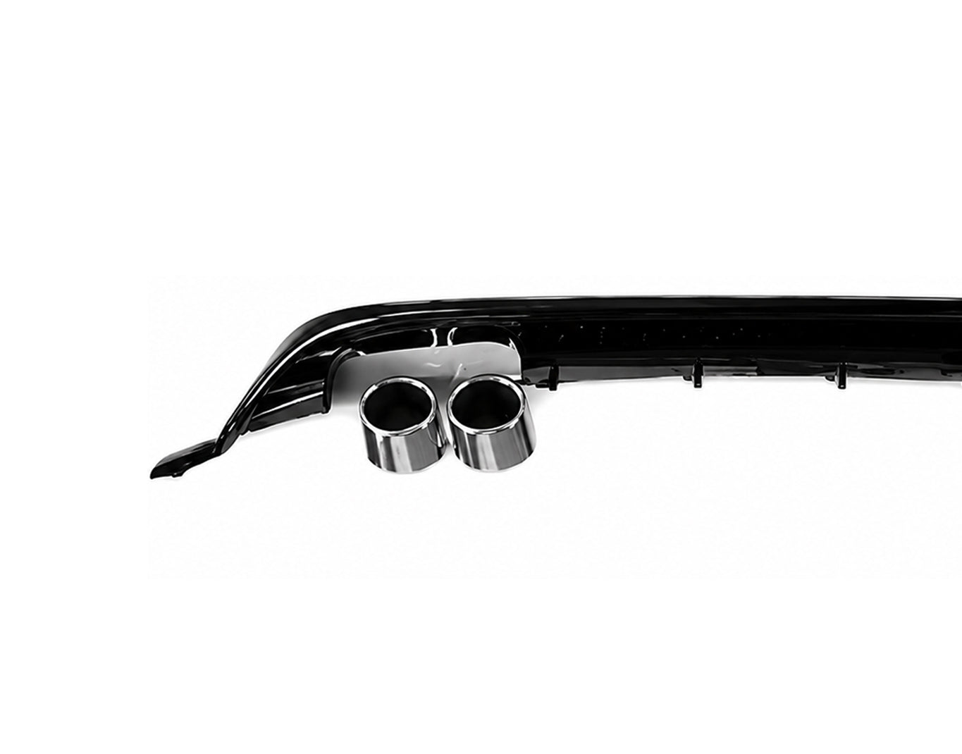REAR BUMPER DIFFUSER BODY KIT MK7.5 GOLF R LOOK FOR VW GOLF MK7 2013-2016