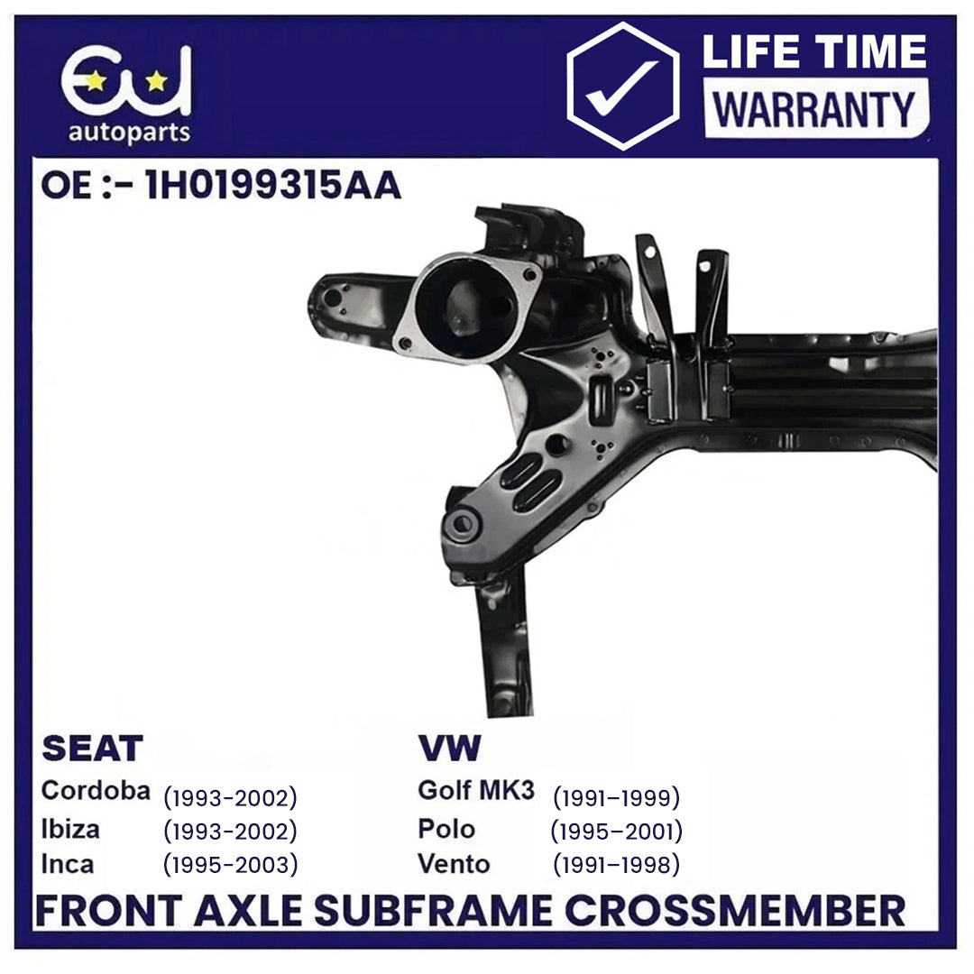 FRONT SUBFRAME CROSSMEMBER ENGINE CARRIER SUPPORT FOR VW GOLF MK3 POLO VENTO