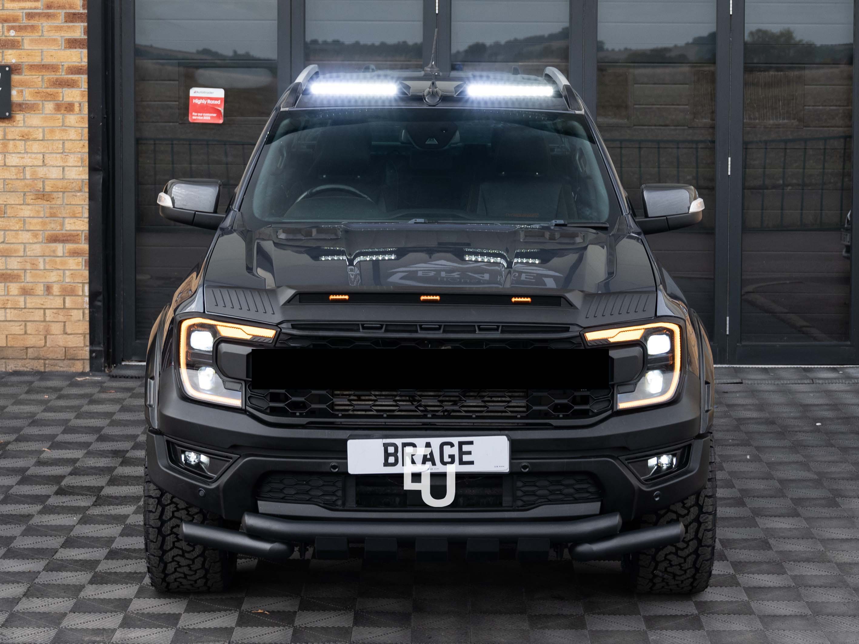 T9 2023+ RAPTOR CONVERSION FRONT BUMPER BONNET BODYKIT FOR FORD RANGER T6 T7 T8