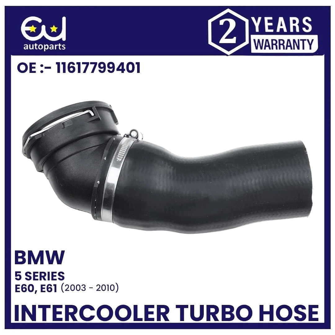 TURBO INTERCOOLER HOSE PIPE TOP SIDE FOR BMW E60 E61 525D 530D 535D 2003-2010