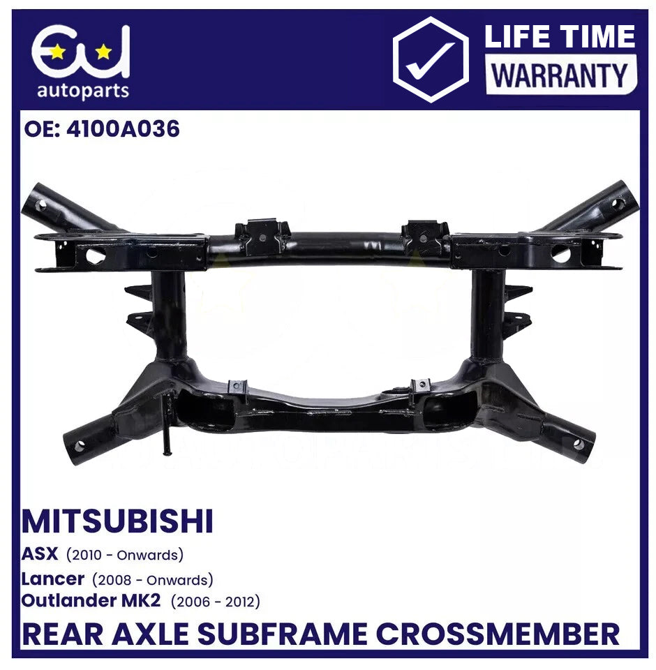 REAR AXLE SUBFRAME CROSSMEMBER FOR MITSUBISHI OUTLANDER MK2 LANCER MK8 ASX 4WD