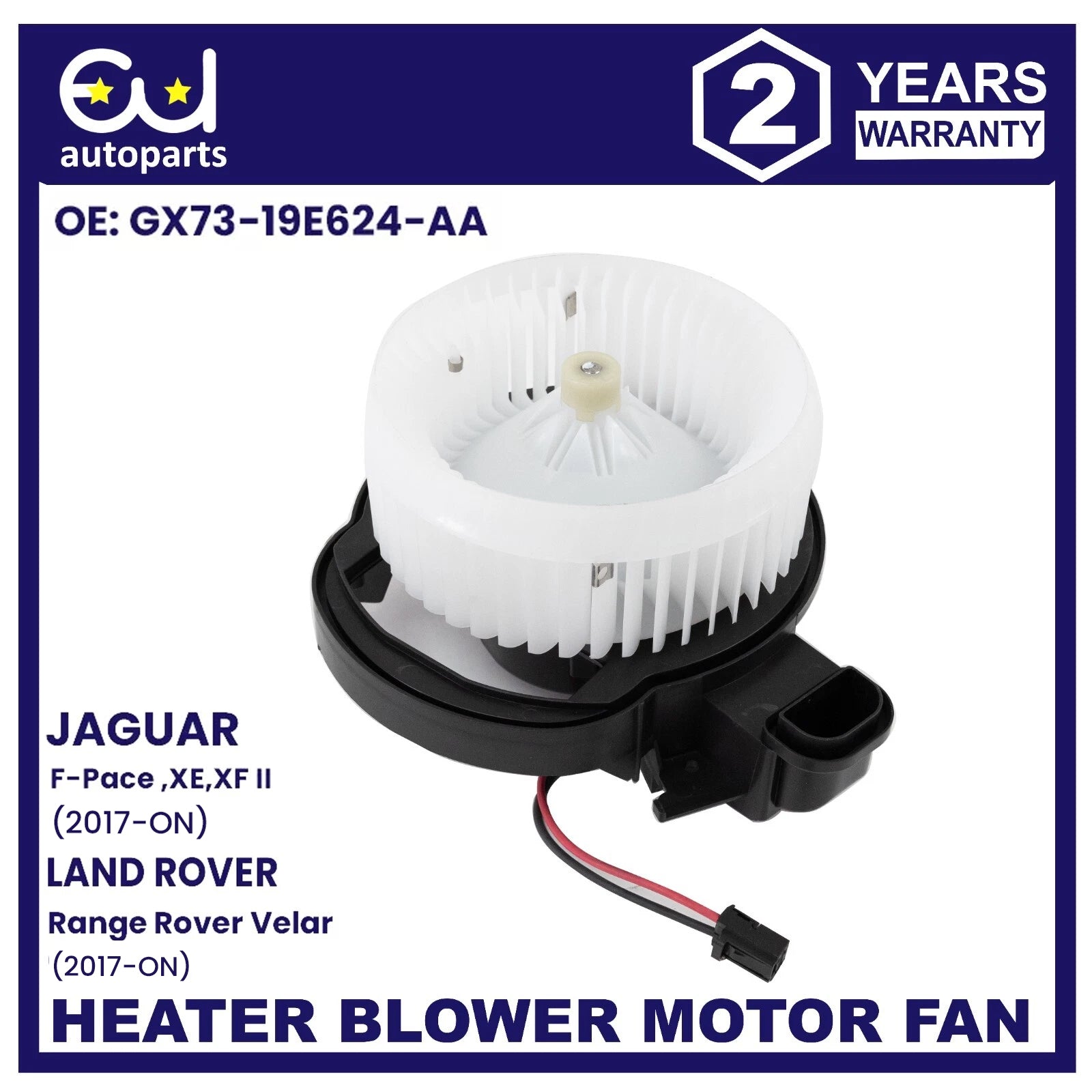 HEATER BLOWER MOTOR FAN FOR JAGUAR XF XE F-PACE X761 X260 RANGE ROVER VELAR L560