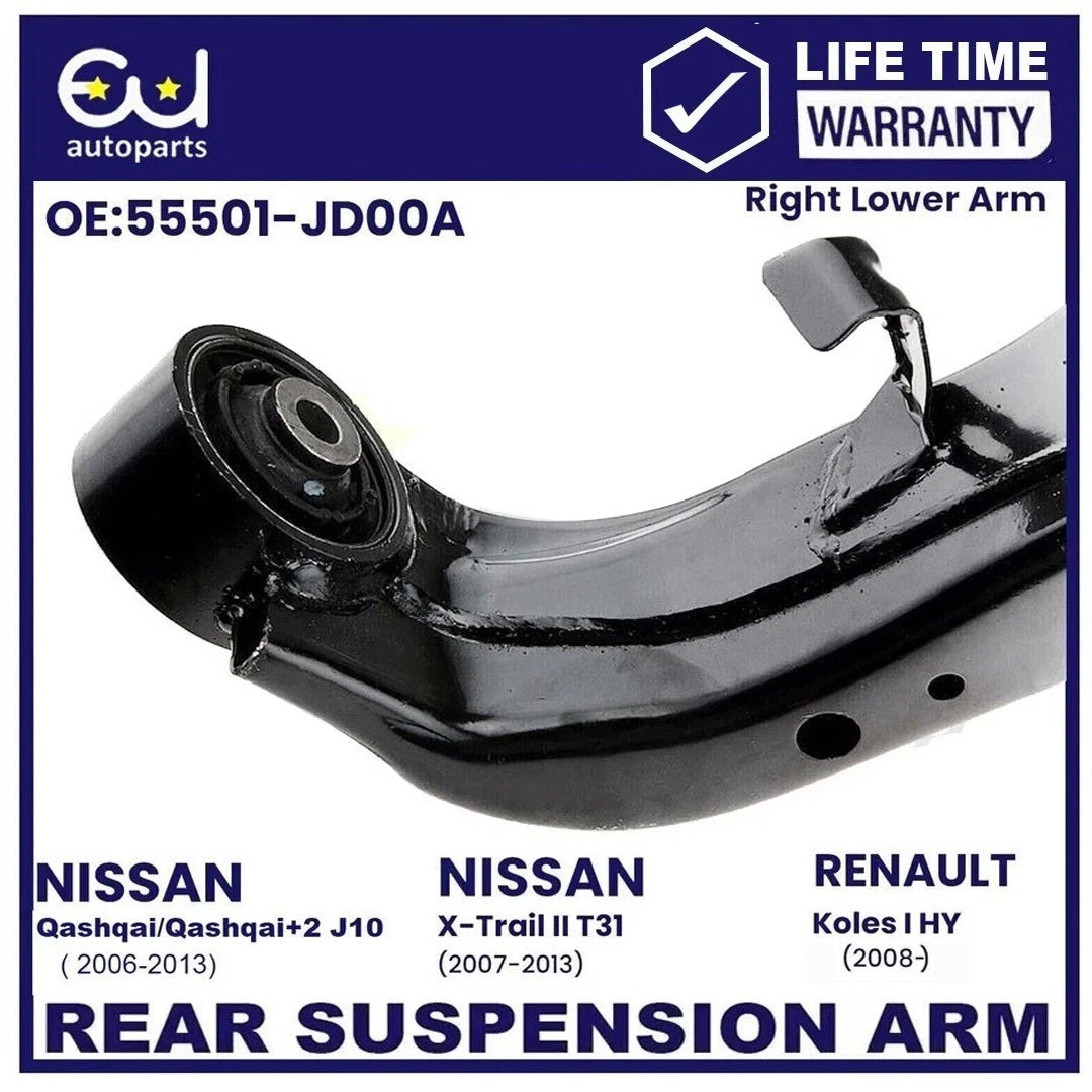 REAR RIGHT LOWER SUSPENSION RADIUS TRAILING ARM FOR NISSAN X-TRAIL QASHQAI 07-13