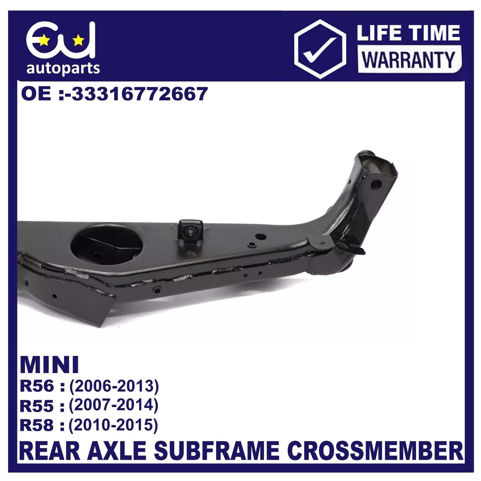 REAR AXLE SUBFRAME CROSSMEMBER FOR BMW MINI, MINI CLUBMAN, MINI CLUBVAN 06-15