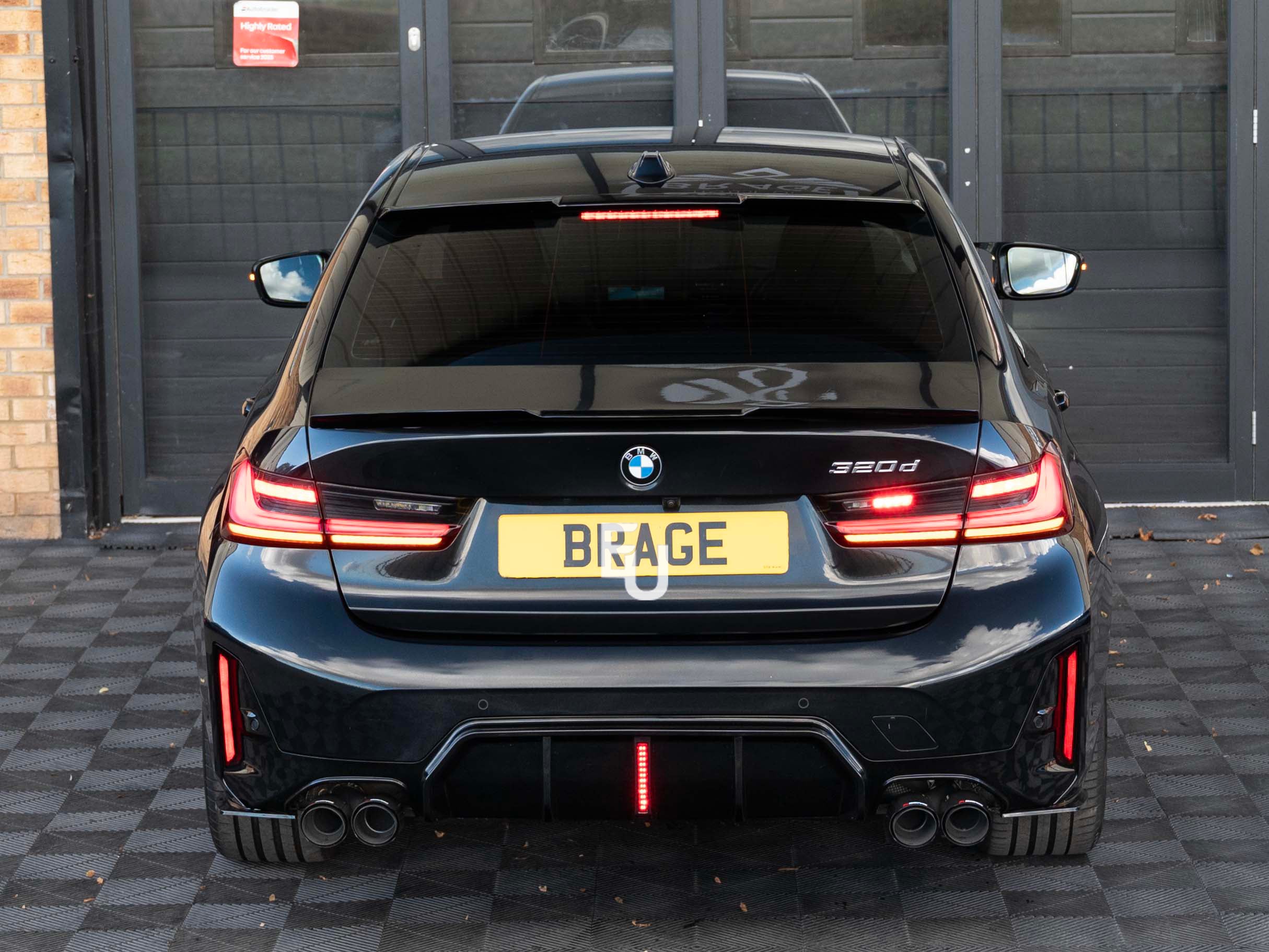 FOR BMW 3 SERIES G20 LCI M SPORT BODYKIT BODY KIT FRONT SPLITTER DIFFUSER 2022+