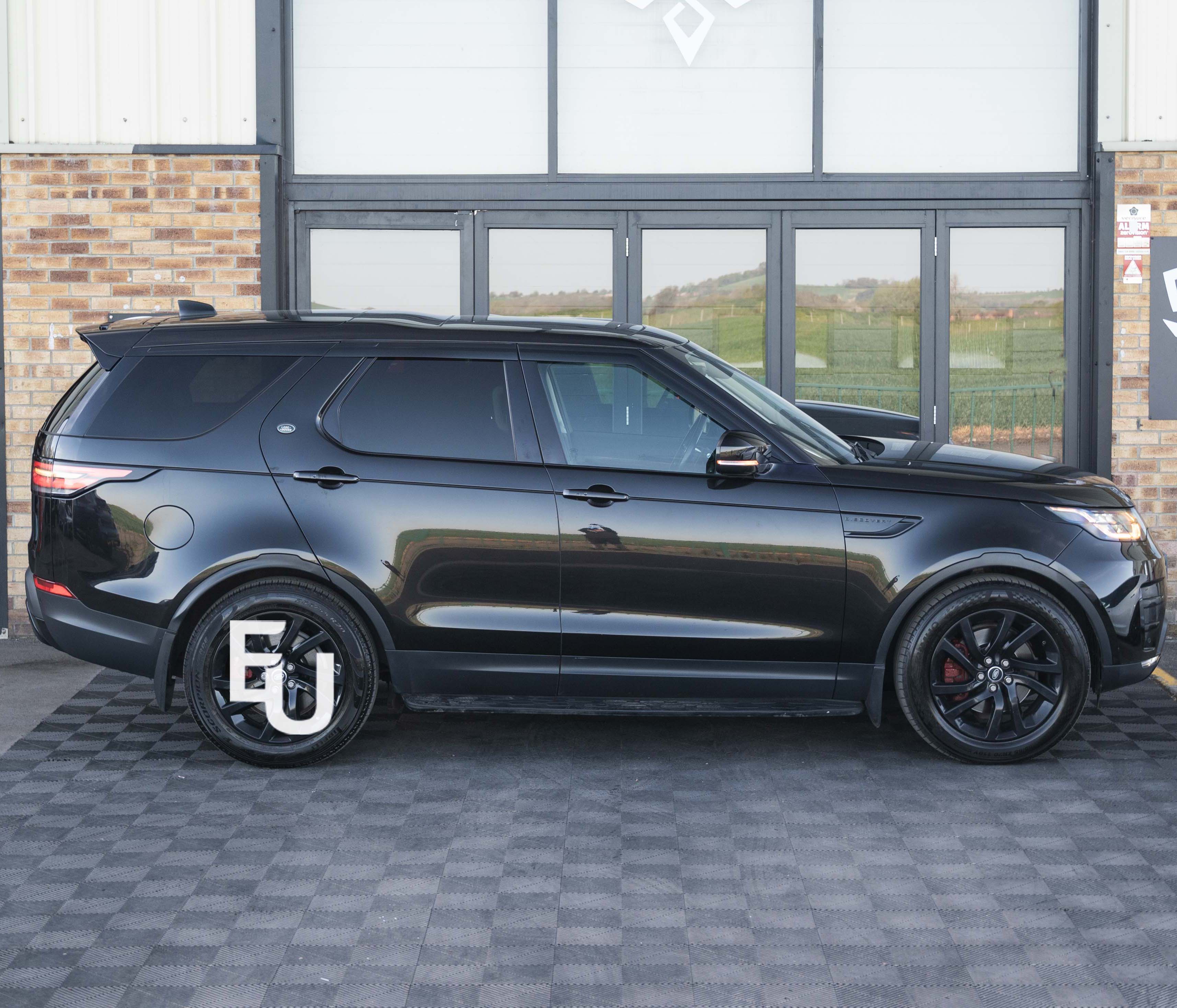 FOR LAND ROVER DISCOVERY 5 L462 SIDE STEPS RUNNING BOARDS 100% LEQUER BLACK 16+