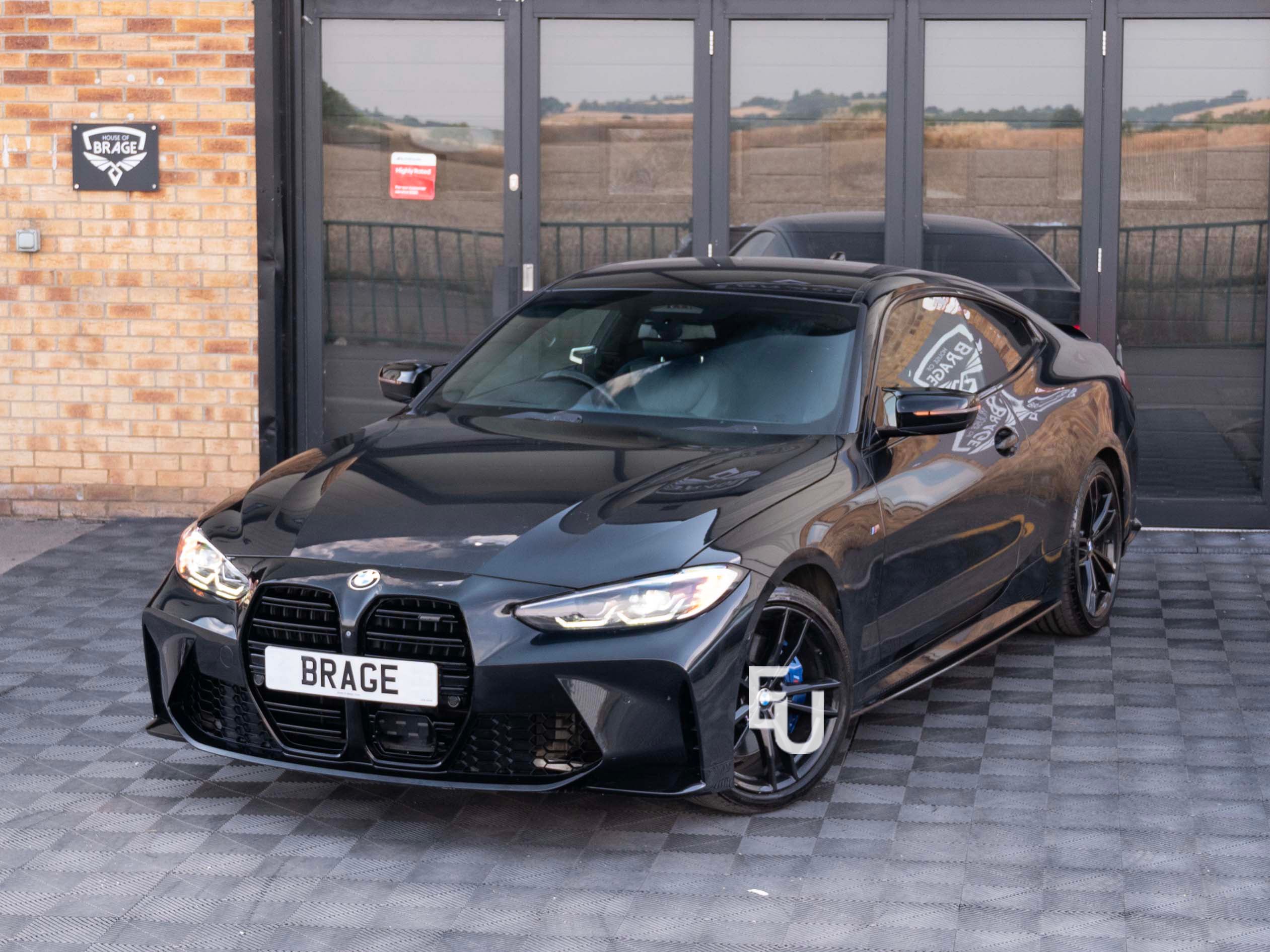 G82 G83 M4 CONVERSION FRONT BUMPER KIT FOR BMW 4 SERIES G22 G23 W/PDC HOLE 20-23