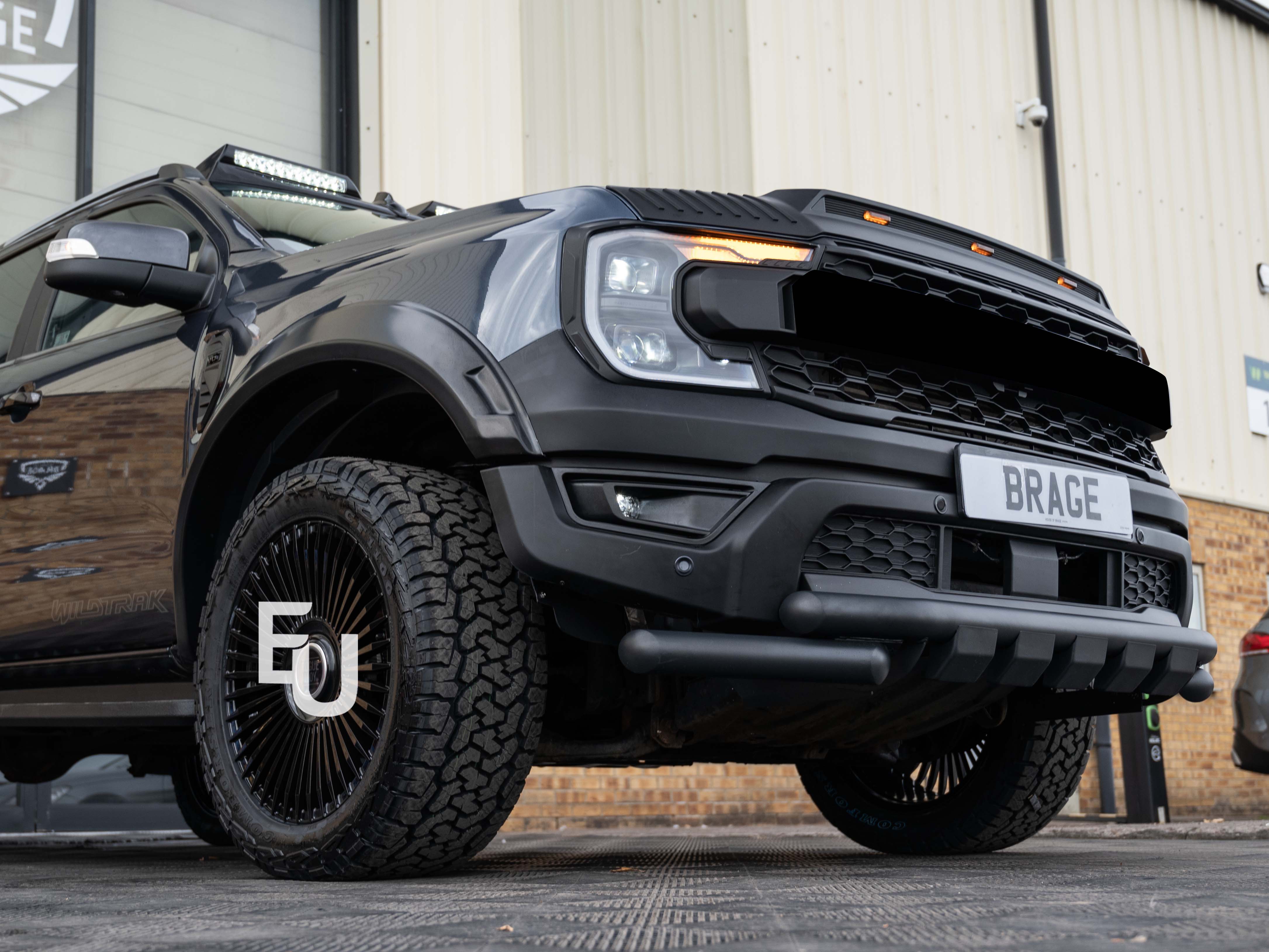 T9 2023+ RAPTOR CONVERSION FRONT BUMPER BONNET BODYKIT FOR FORD RANGER T6 T7 T8