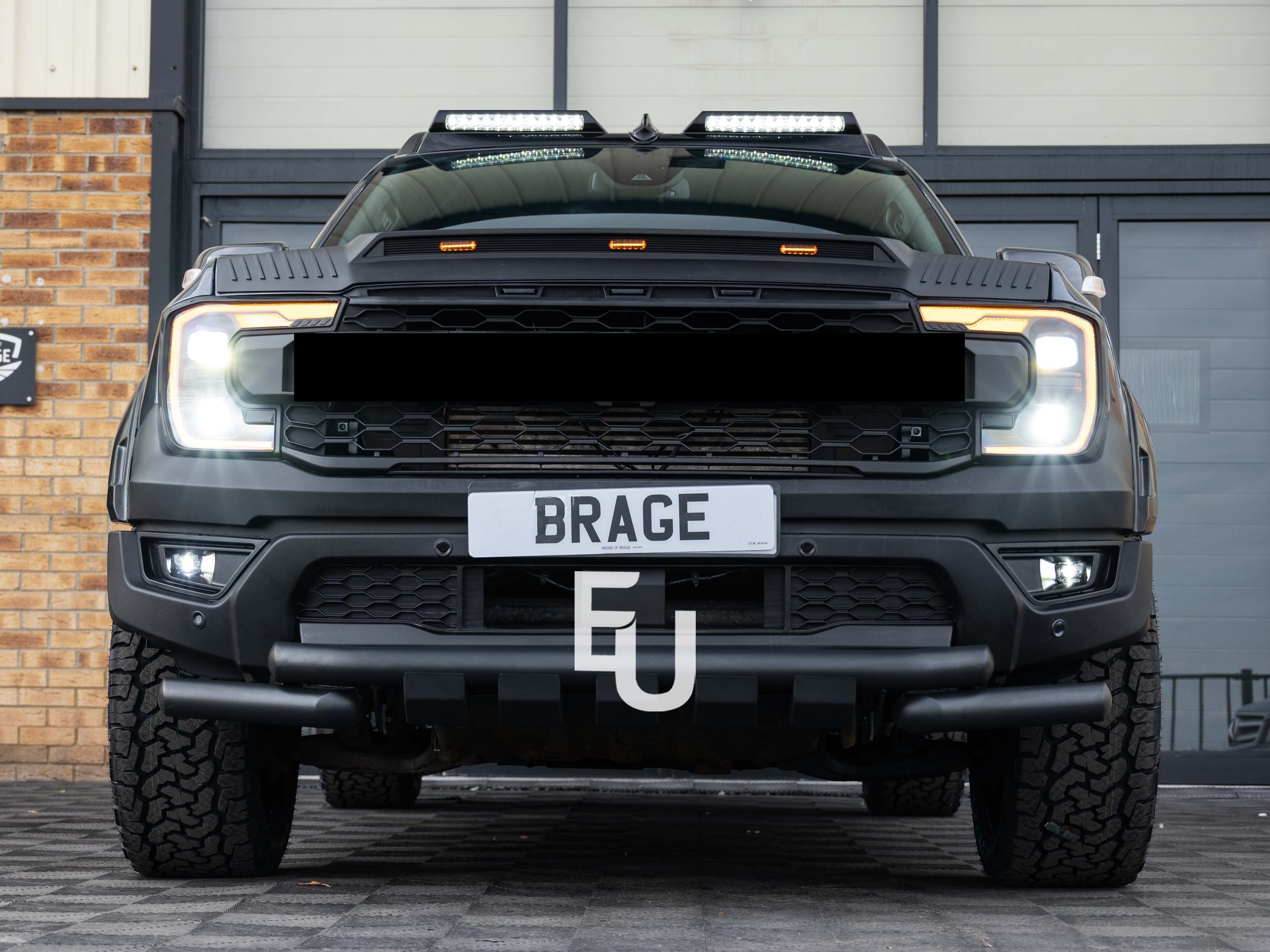 T9 2023+ RAPTOR CONVERSION FRONT BUMPER BONNET BODYKIT FOR FORD RANGER T6 T7 T8
