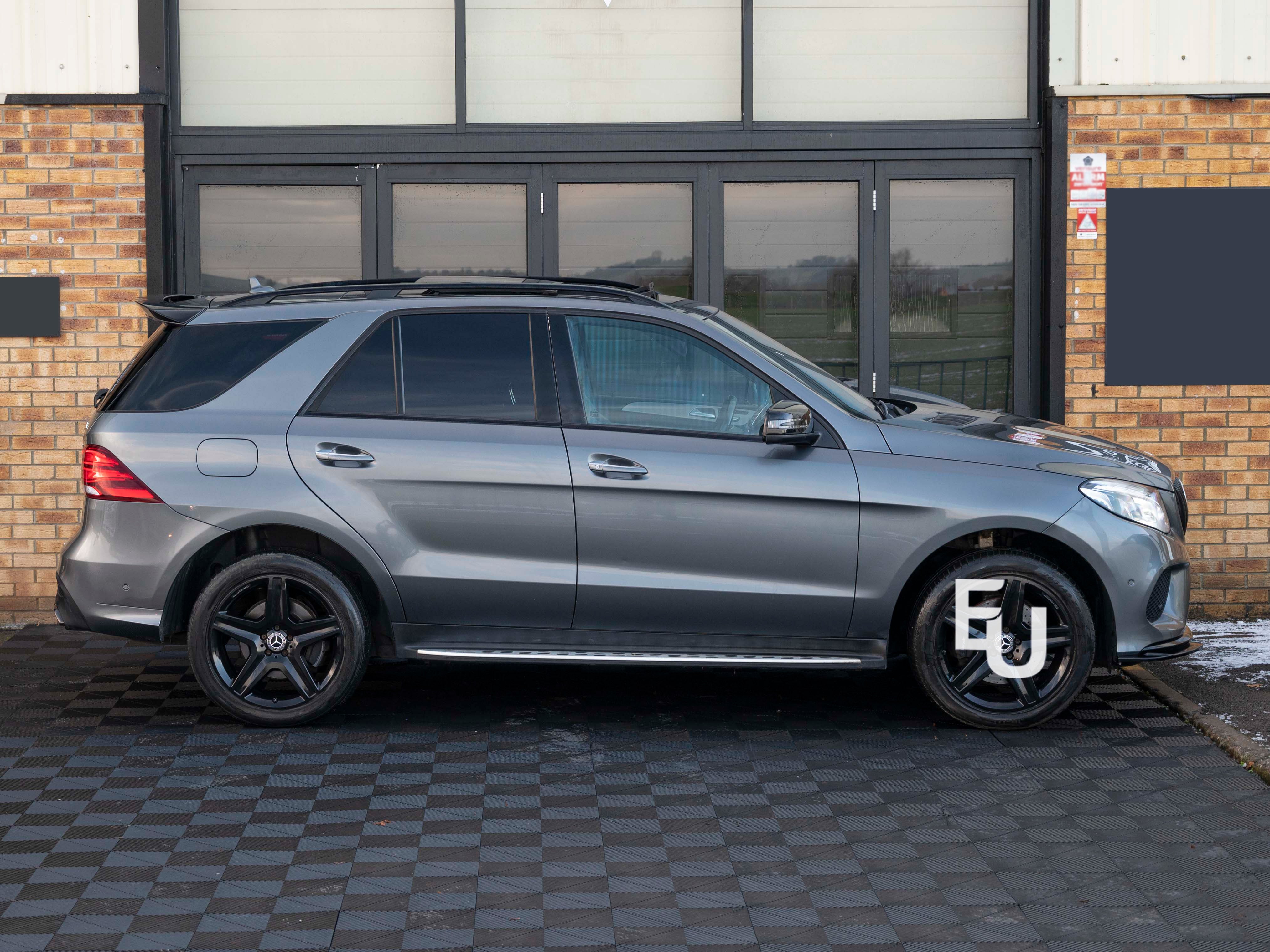 SIDE STEPS RUNNING BOARDS FOR MERCEDES ML GLE W166 2012-2019 OEM STYLE ALUMINIUM
