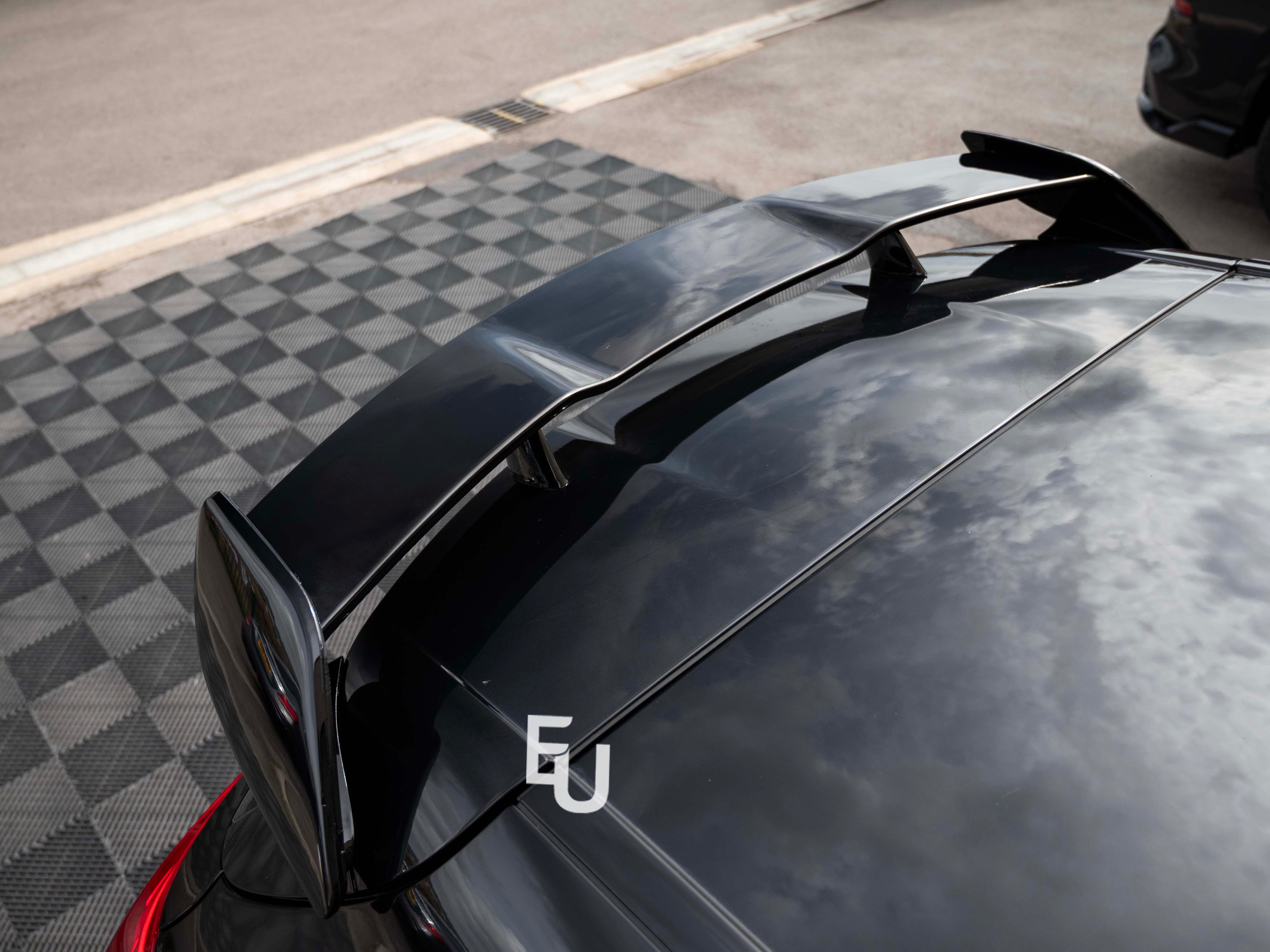 REAR ROOF SPOILER WING A45 AMG LOOK FOR MERCEDES W176 A CLASS 12-18 GLOSS BLACK