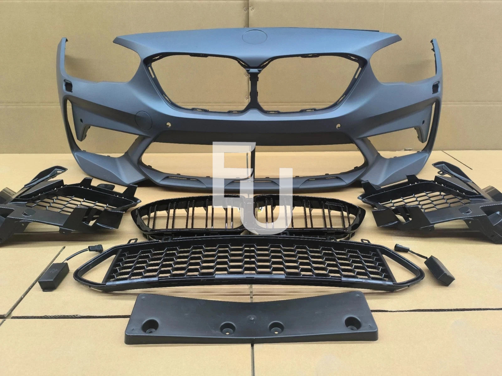 FRONT BUMPER FOR BMW 1 SERIES F20 F21 M2 COMPETITION LOOK CONVERSION 2015-2019