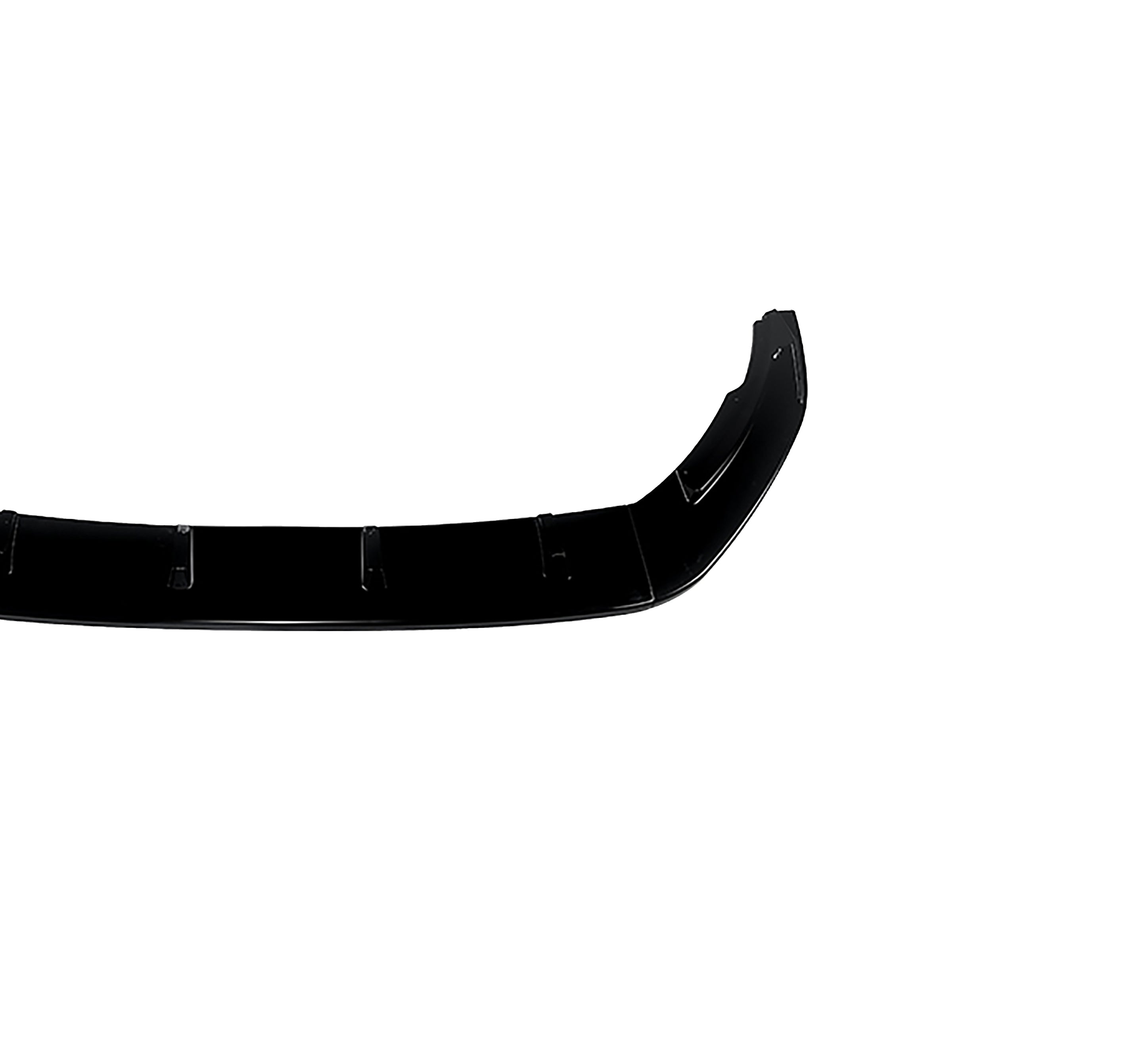 FOR VW GOLF MK7 SE STANDARD TDI TSI GLOSS BLACK FRONT SPLITTER SPOILER LIP 13-16