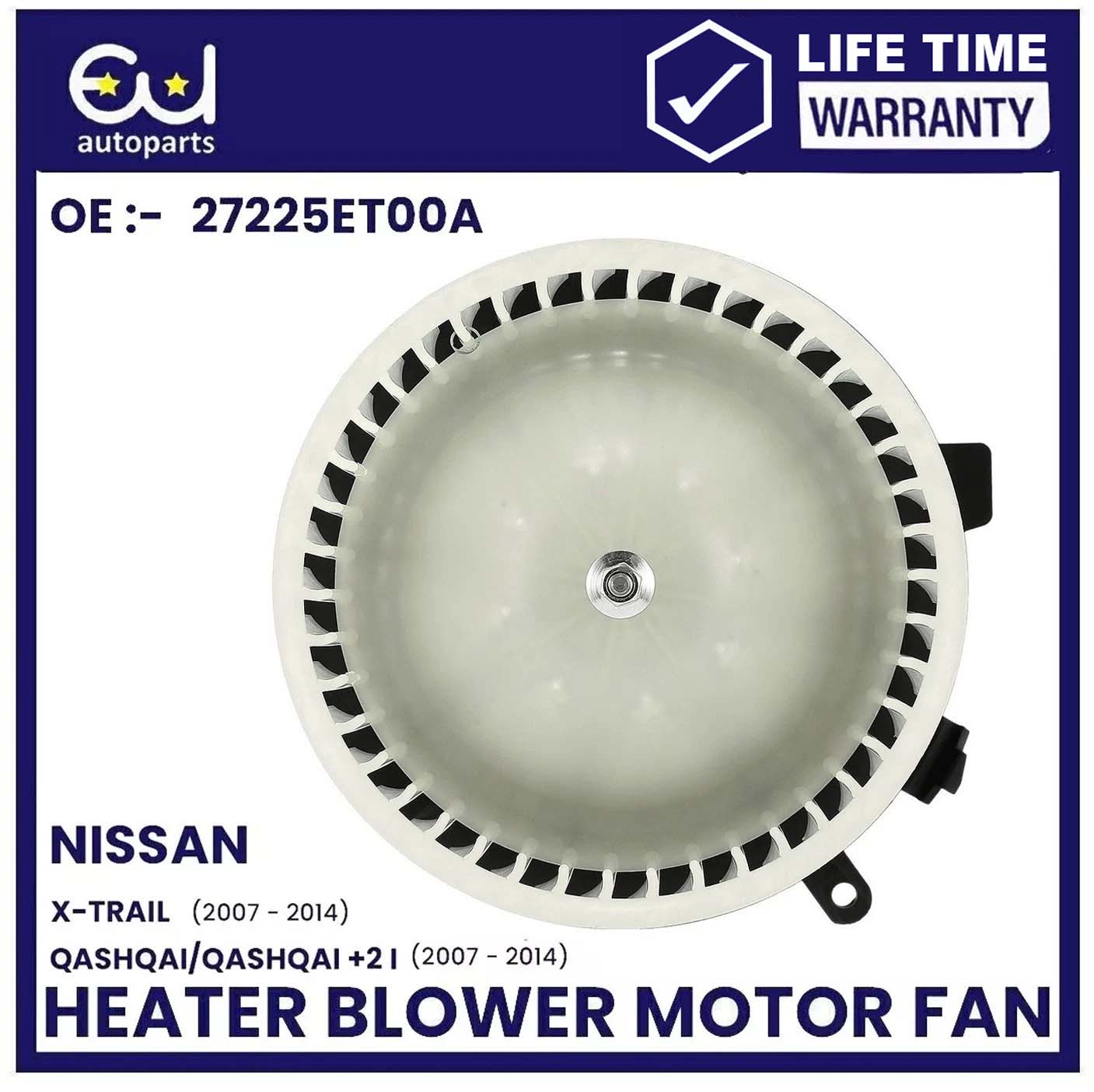 NEW HEATER BLOWER MOTOR FAN FOR NISSAN QASHQAI NISSAN X-TRAIL MK2 T31 2007-13