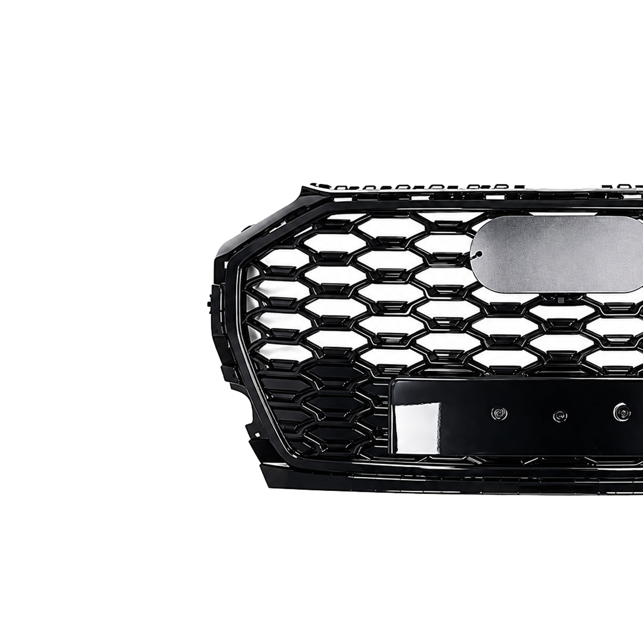 RSQ5 STYLE FRONT HONEYCOMB GRILLE BLACK FOR AUDI Q5 FY 2021-2024 FACELIFT