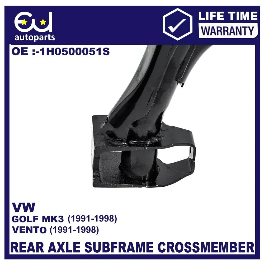 REAR AXLE SUBFRAME CROSSMEMBER BEAM FOR VW GOLF MK3 1991-1998 VENTA 1991-1998