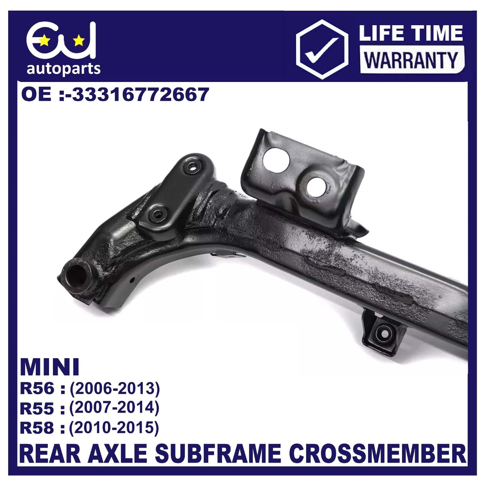 REAR AXLE SUBFRAME CROSSMEMBER FOR BMW MINI, MINI CLUBMAN, MINI CLUBVAN 06-15