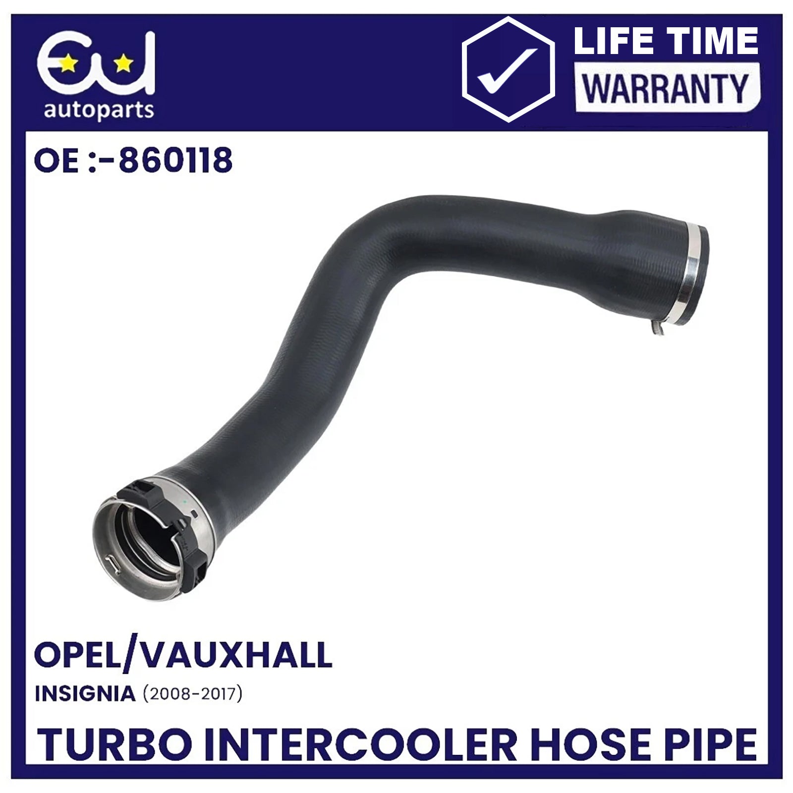 FOR VAUXHALL INSIGNIA 2.0 CDTI TURBO INTERCOOLER HOSE PIPE 23163578 22990025 NEW