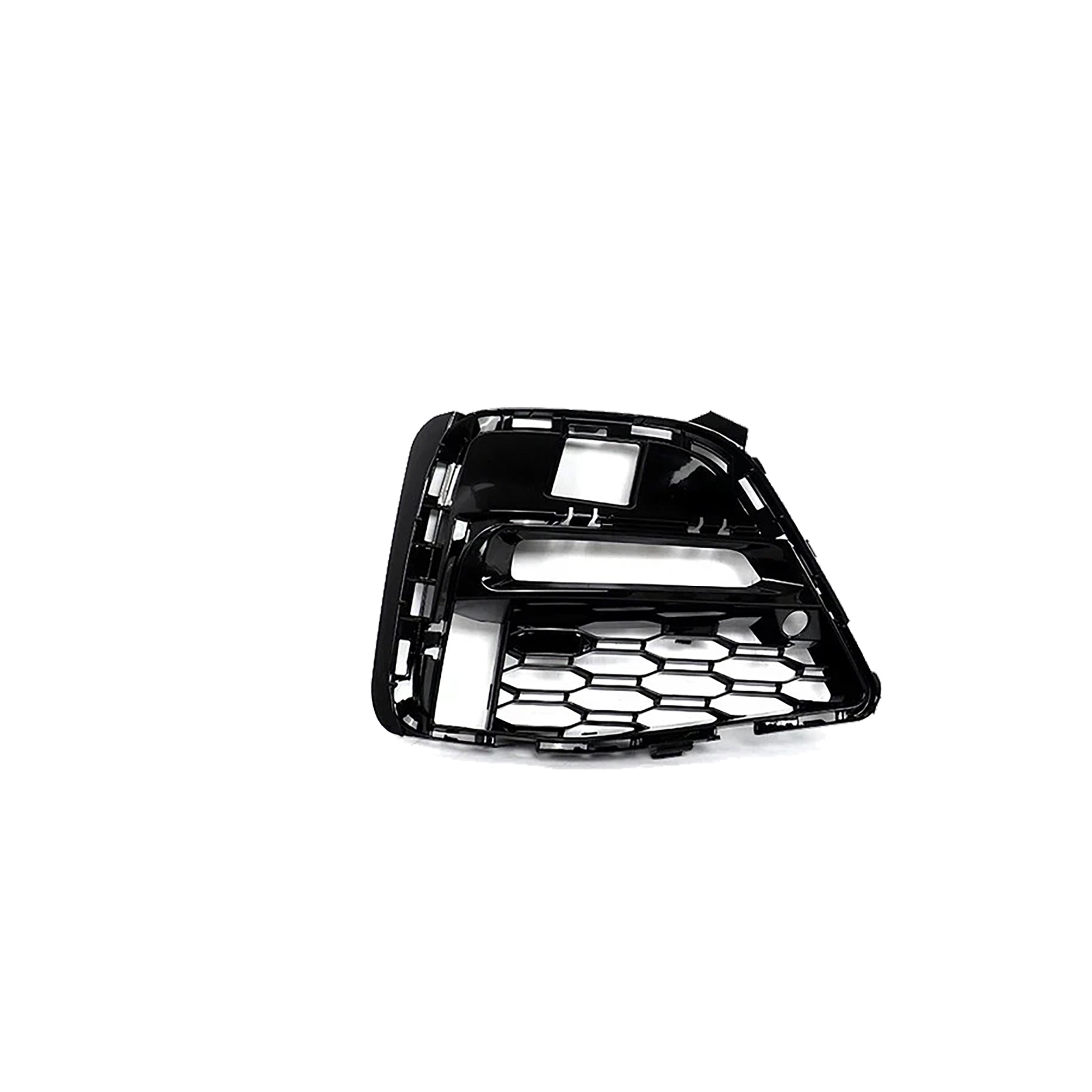 PAIR FOR BMW 3 SERIES G20 G21 M SPORT GLOSS BLACK FRONT FOG LIGHT GRILLE COVER