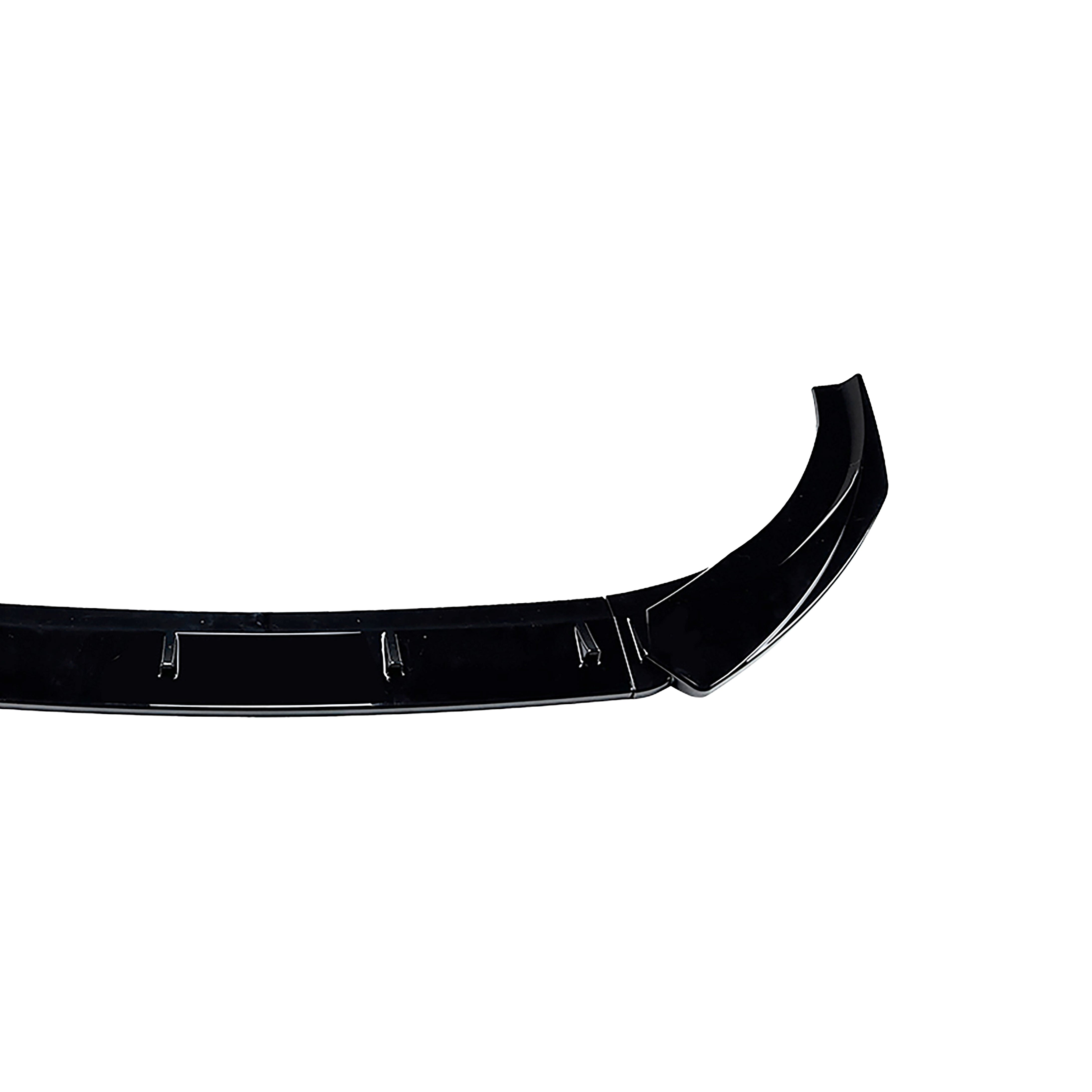 FOR AUDI A3 8V S3 S LINE GLOSS BLACK FRONT SPLITTER SPOILER LIP BODY 2012-16