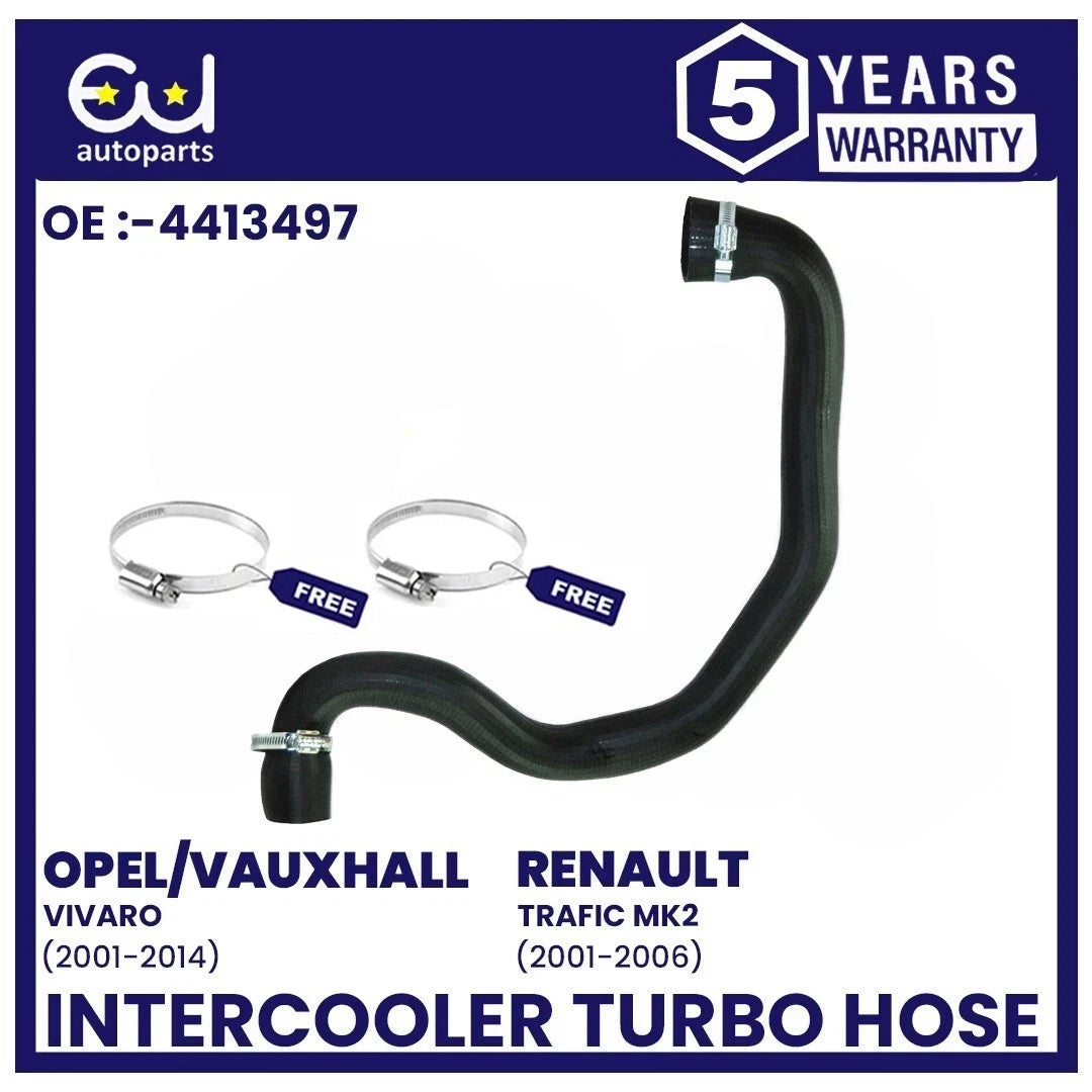 INTERCOOLER TURBO HOSE PIPE FOR RENAULT TRAFIC VIVARO PRIMASTAR 1.9 DCI 4413497