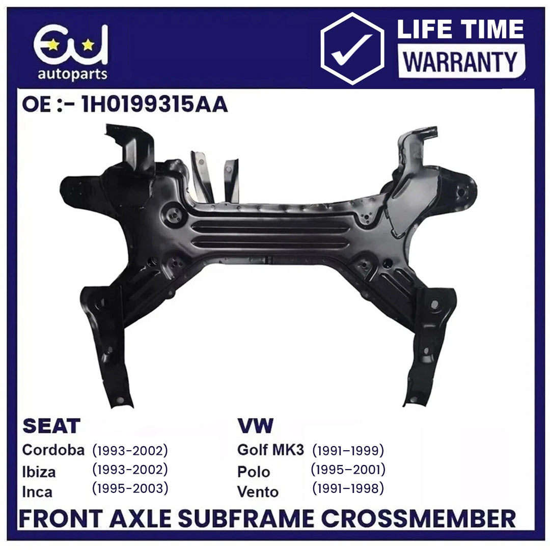 FRONT SUBFRAME CROSSMEMBER ENGINE CARRIER SUPPORT FOR VW GOLF MK3 POLO VENTO