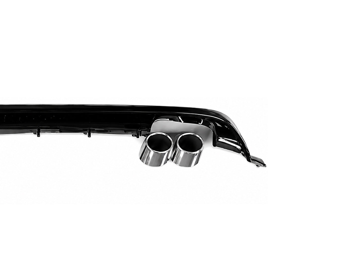 REAR BUMPER DIFFUSER BODY KIT MK7.5 GOLF R LOOK FOR VW GOLF MK7 2013-2016