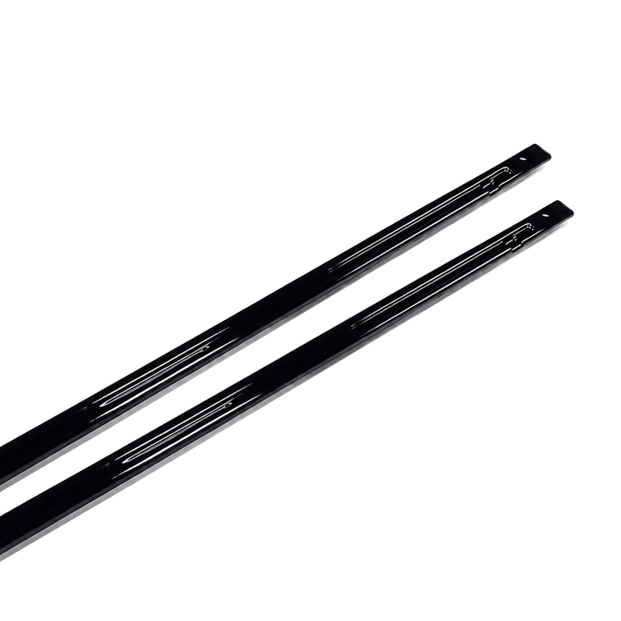 FOR VW GOLF MK8 GTI / R LINE 2020+ ONE-PIECE SIDE SKIRT SKIRTS EXTENSION BLADES