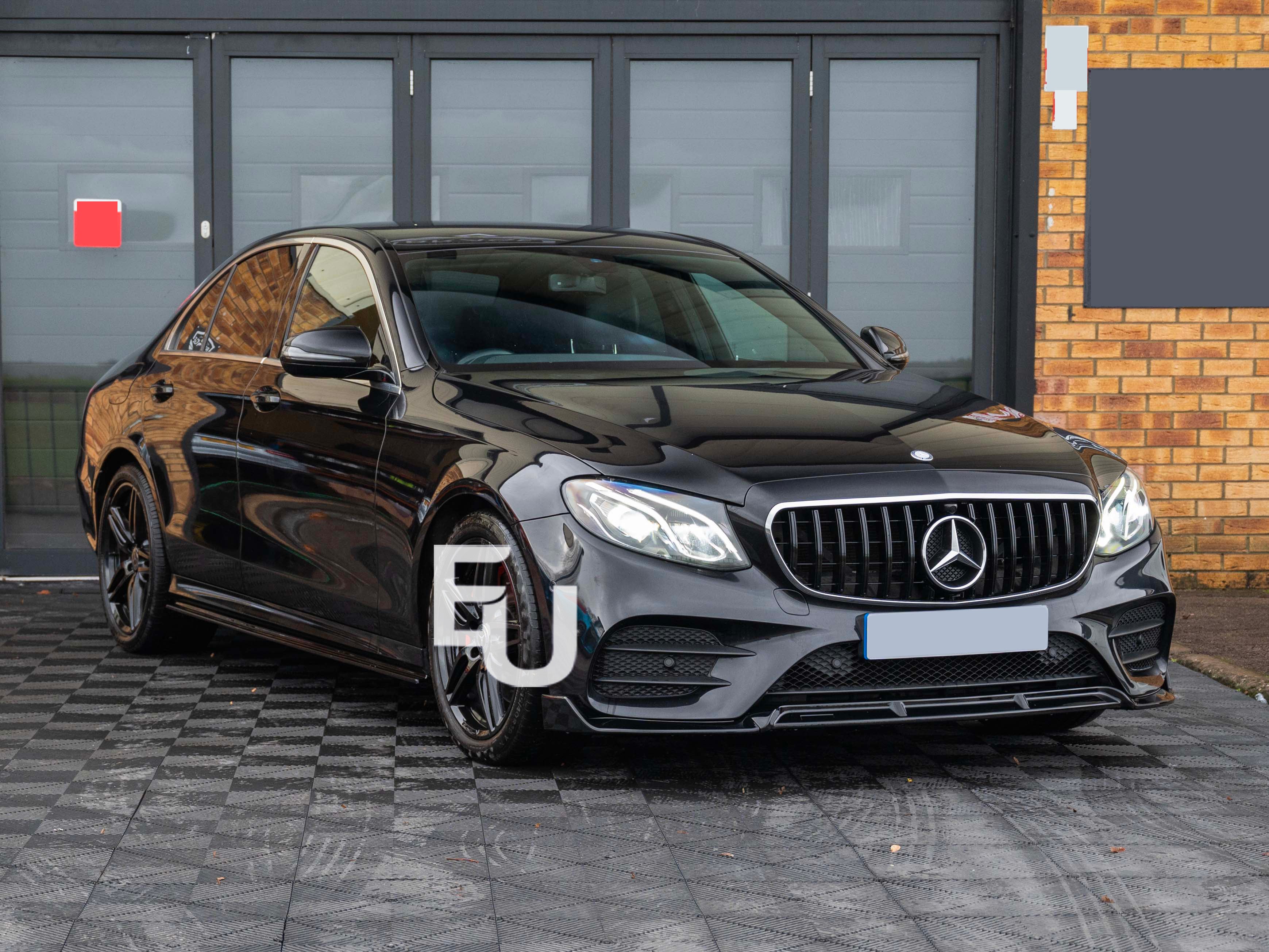 FOR MERCEDES E CLASS W213 SIDE SKIRTS EXTENSIONS GLOSS BLACK 2016-2023