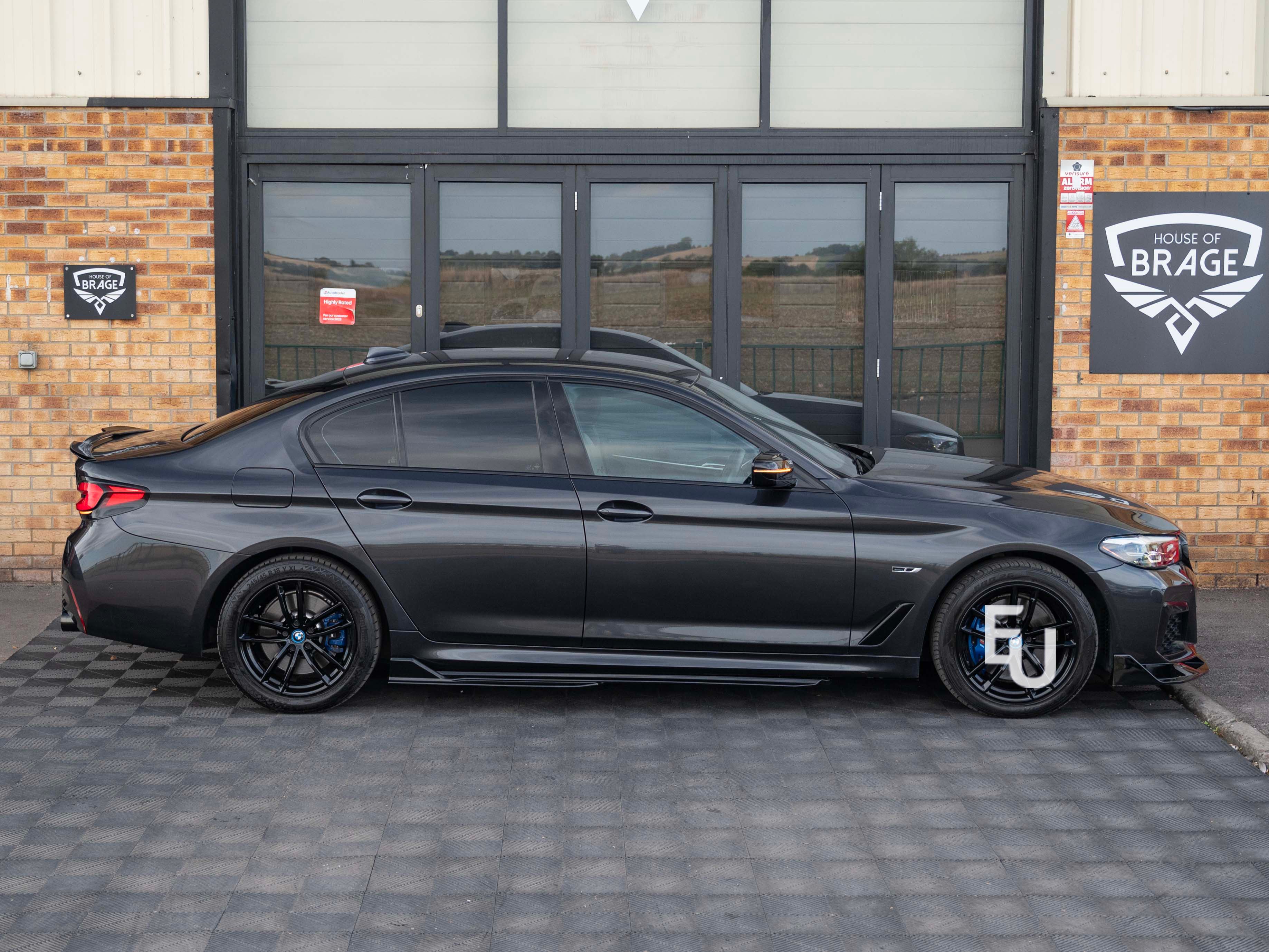 BODY KIT FOR BMW 5 SERIES G30 LCI 2020+ FRONT SPLITTER REAR DIFFUSER BODYKIT