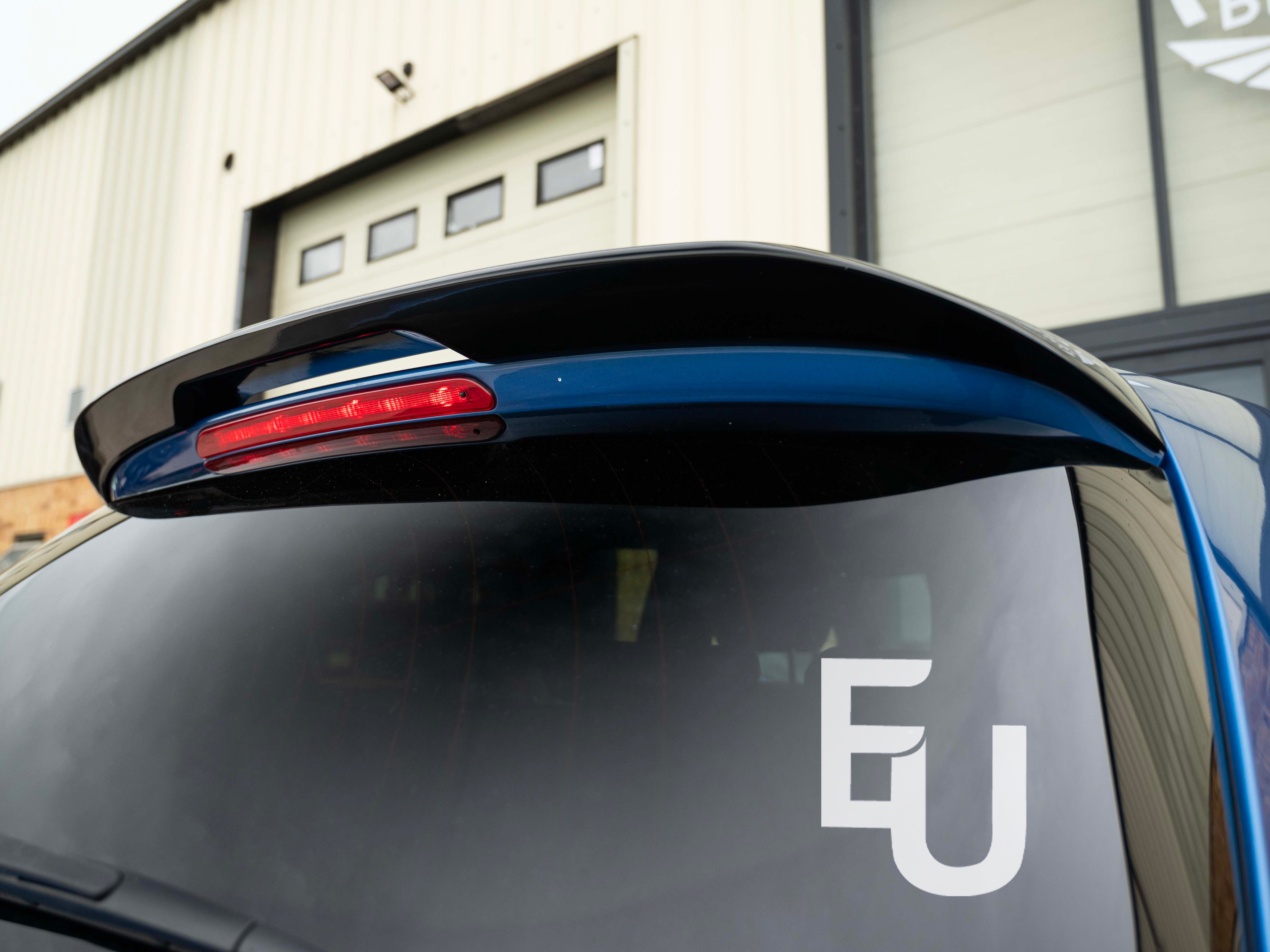 FOR BMW 1 SERIES F20 F21 2011-2019 REAR ROOF SPOILER LIP WING STYLE GLOSS BLACK
