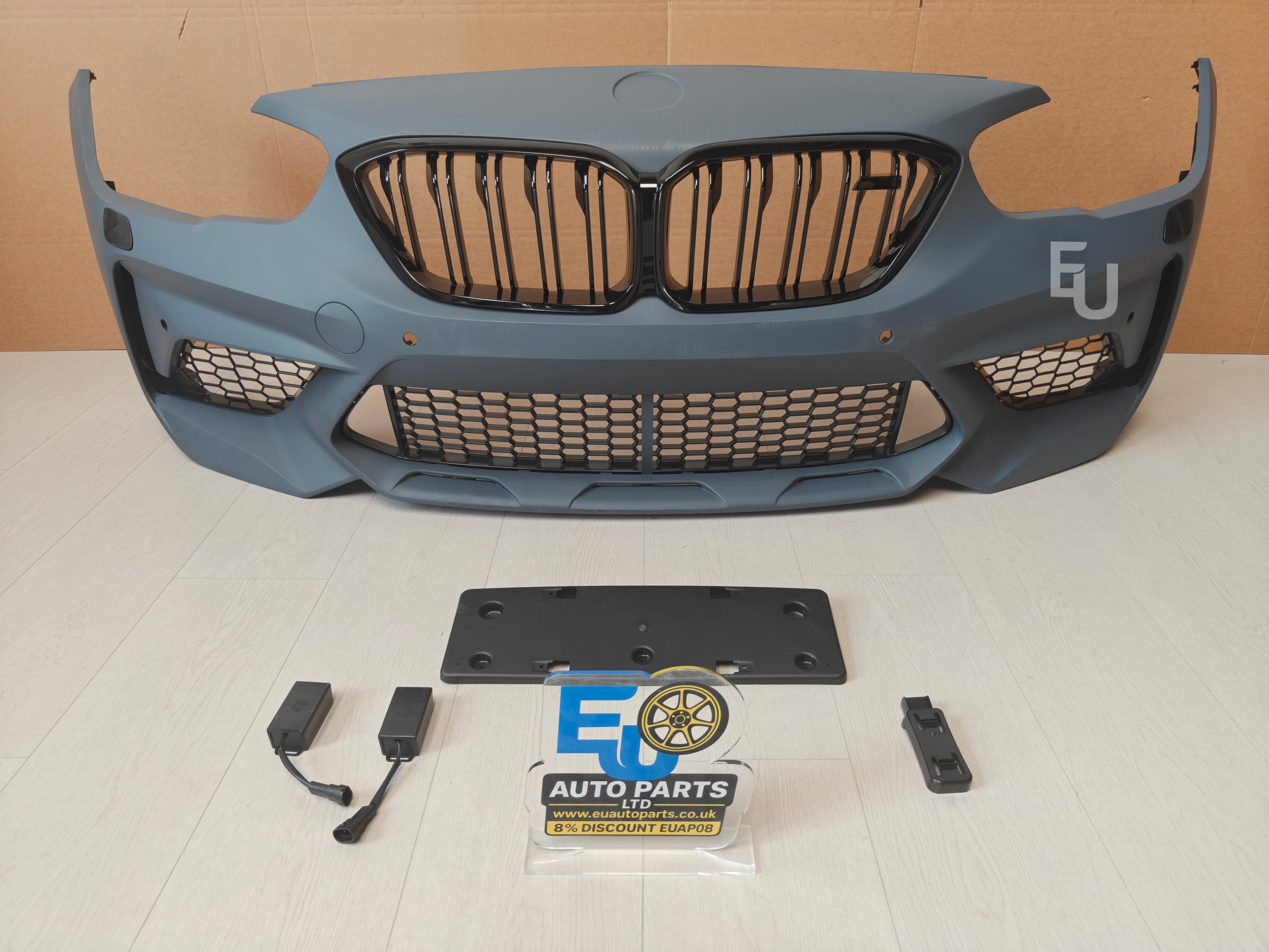 FOR BMW 1 SERIES F20 F21 UPGRADE M2 COMPETITION LOOK FRONT BUMPER KIT 2015-2019